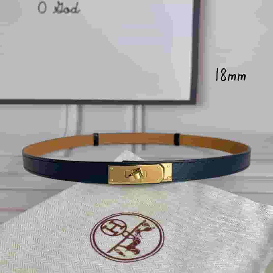 Yupoo Hermes Belt  Kelly 1.8Cm Reversible Belt - Main Preview