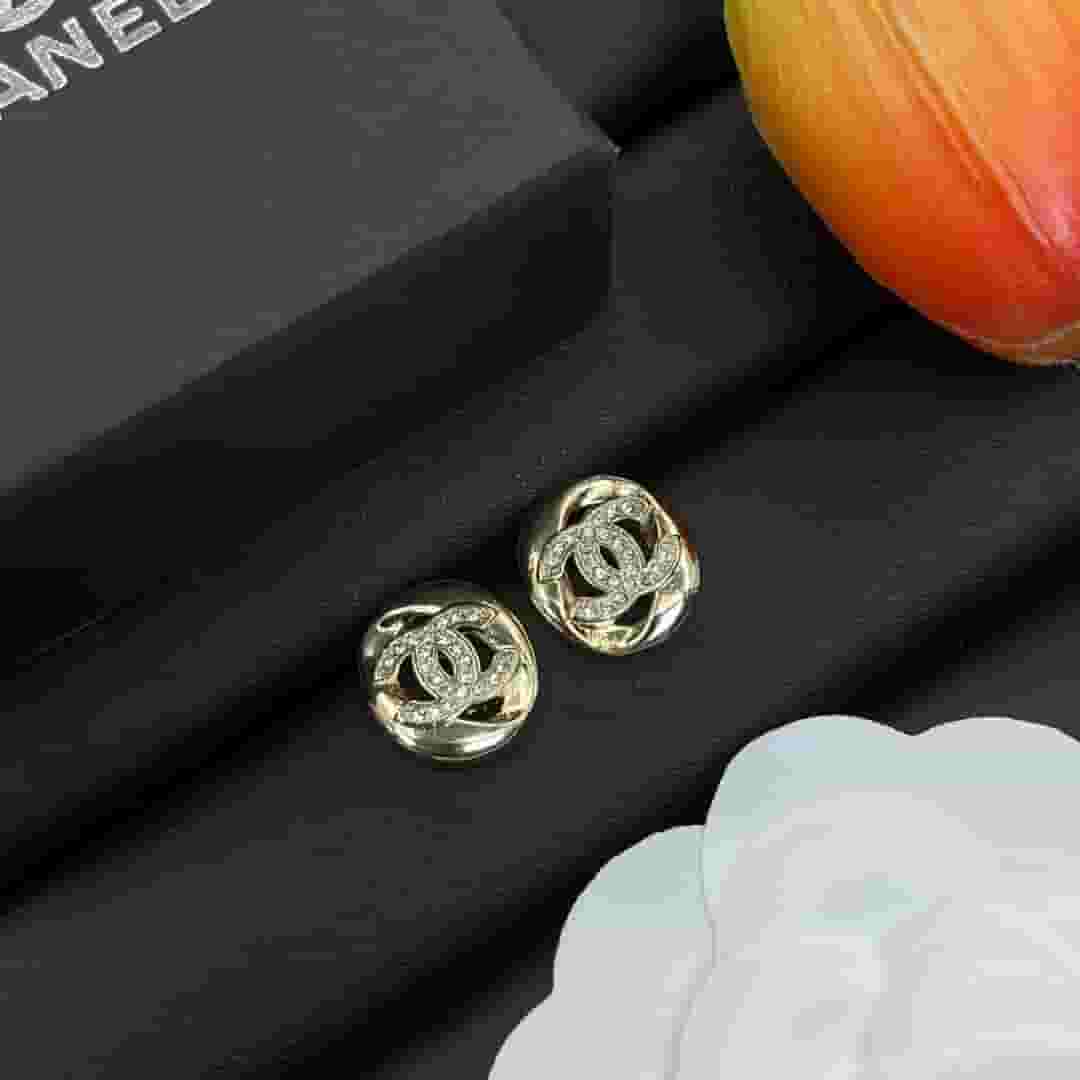 Chanel Stud Earrings Yupoo Jewelry Silver 003 - Main Preview