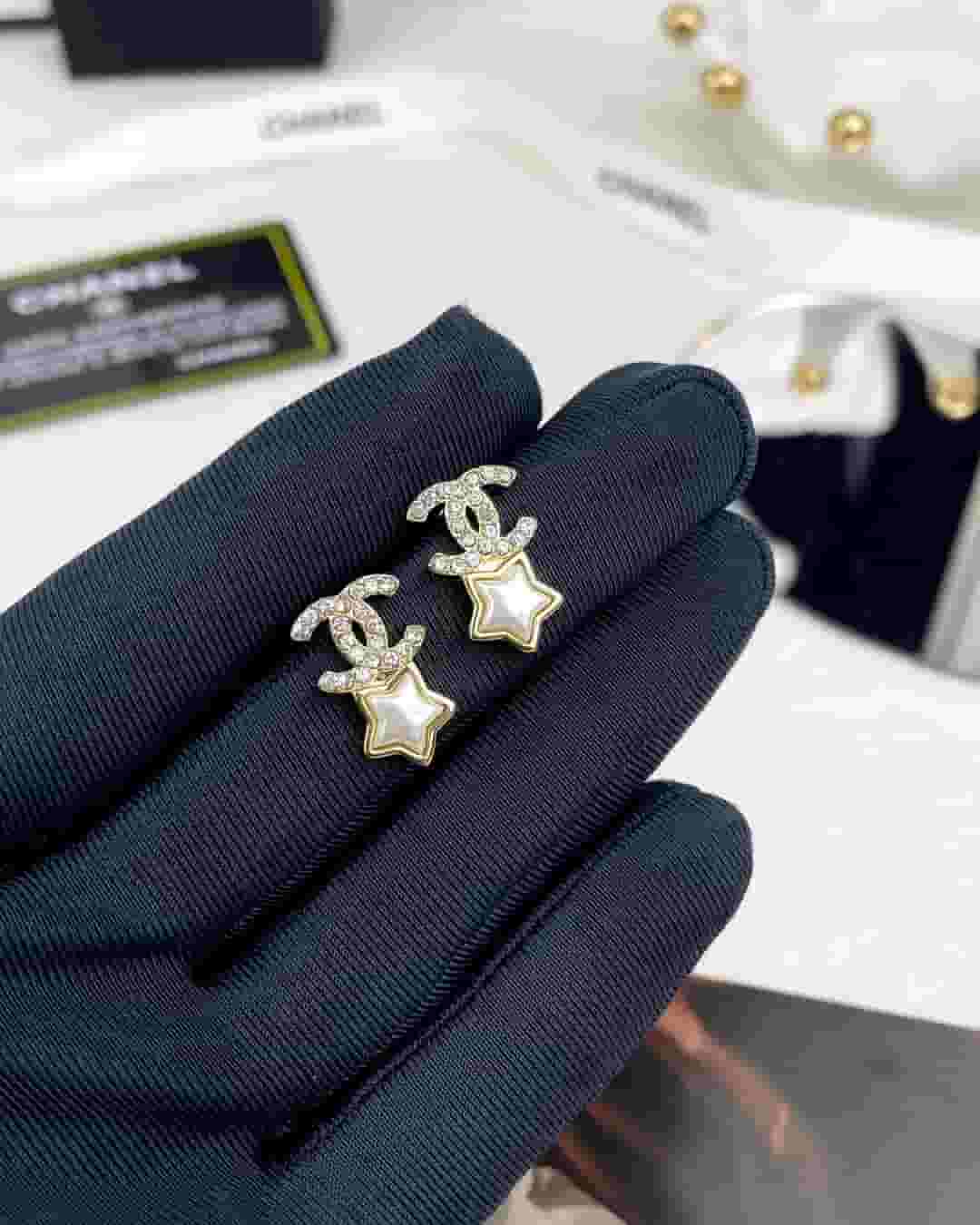 Chanel Double C Stud Earrings Yupoo Jewelry - Main Preview