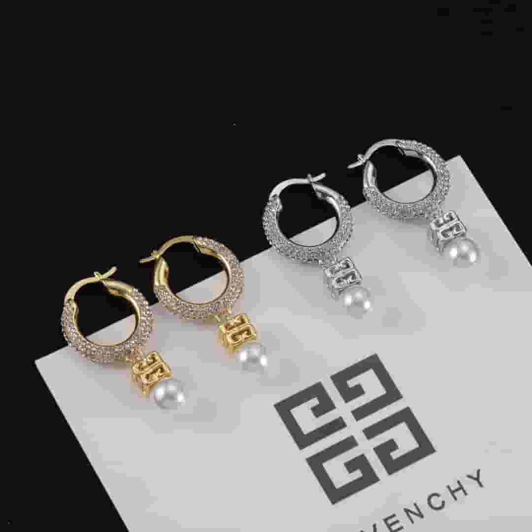 Givenchy Stud Earrings Yupoo Jewelry Silver And Gold - Main Preview