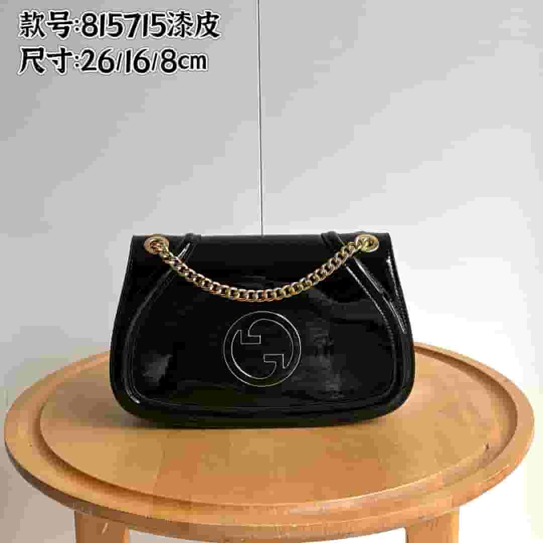Yupoo Gucci Gg Blondie Small Shoulder Bag Black - 815715 - Main Preview