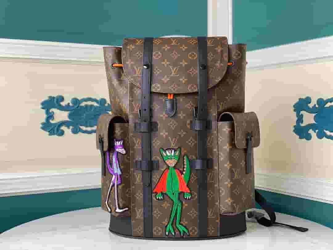 Yupoo bags: NIGO × LV Backpack M43735 - Rugged Monogram Style 🎒 - Main Preview