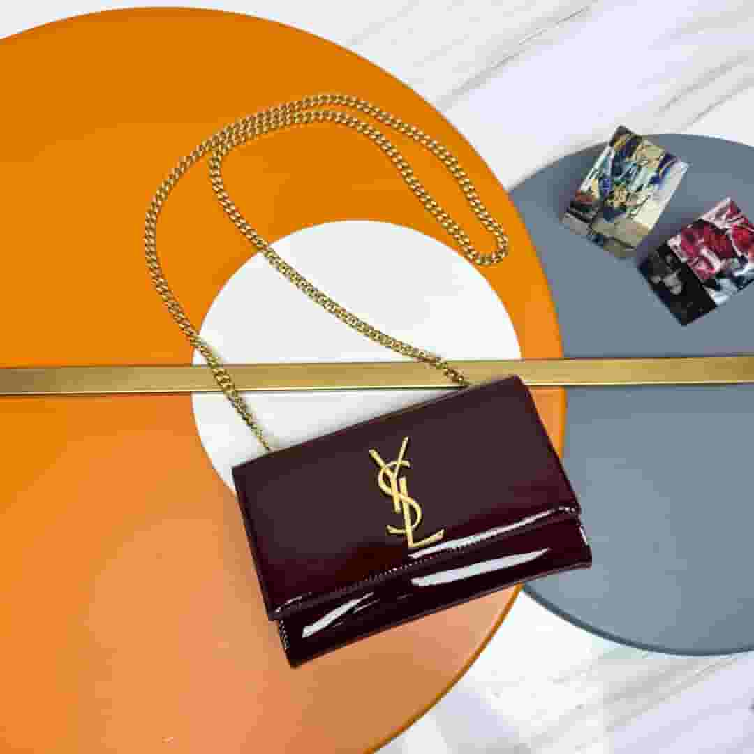 Yupoo Ysl | Classic Check Pattern Phone Crossbody Bag👛 - Main Preview