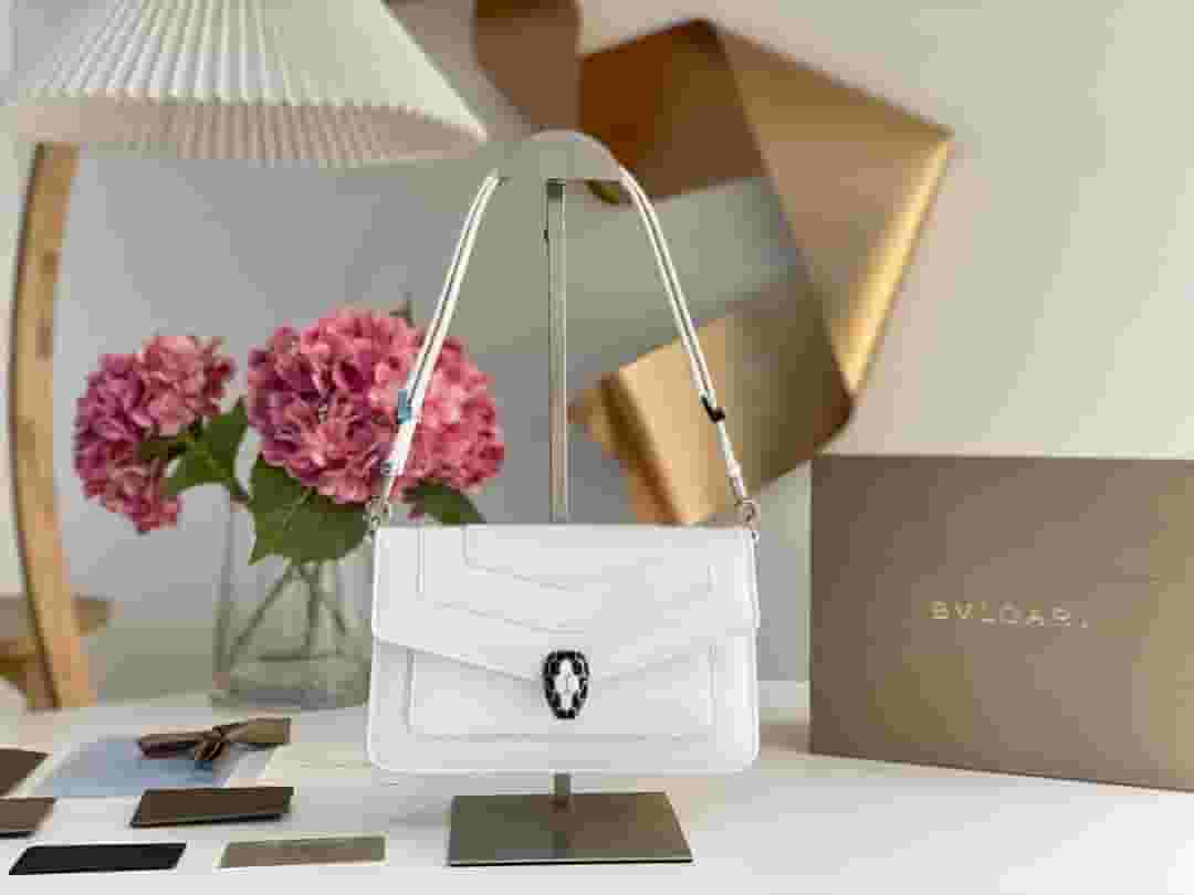 Yupoo Bulgari Serpent-Clasp East-West Leather Bag👜 - Main Preview