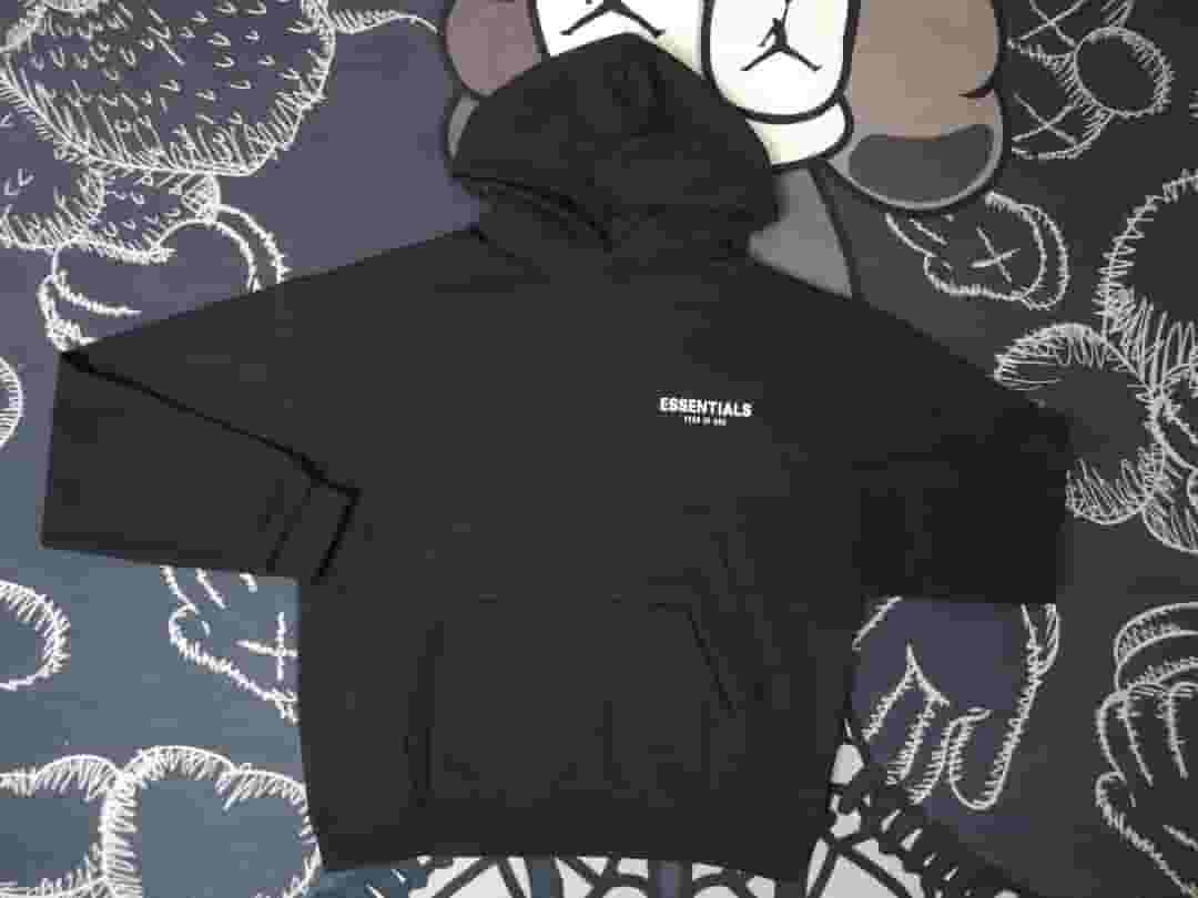 Yupoo Fog Essentials Pullover Hoodie Black - Main Preview