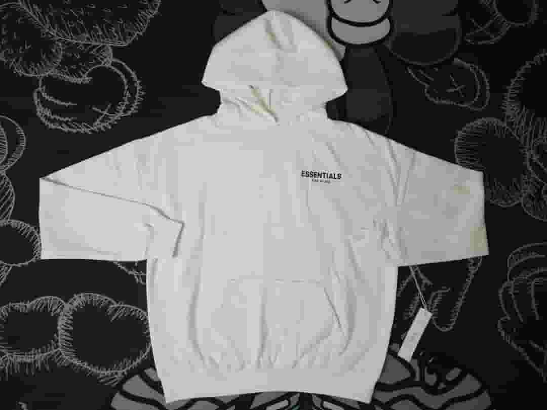 Yupoo Fog Essentials Pullover Hoodie White - Main Preview