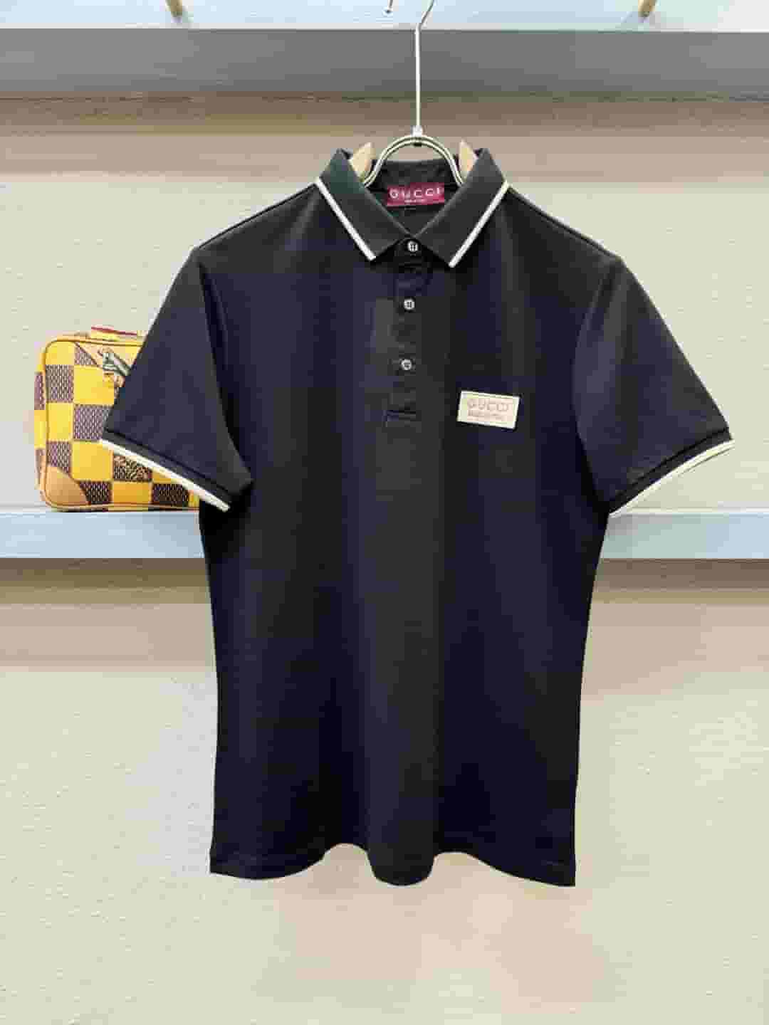 Gucci 2025Ss - Silk Polo Shirt 👔 - Main Preview