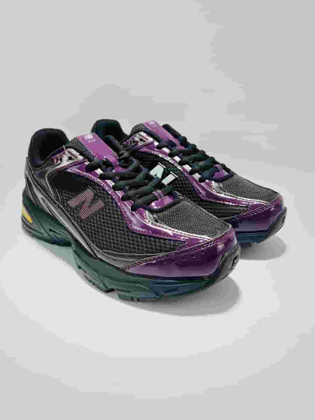 XLIM × New Balance 509 Unisex Lifestyle Sneakers (Black/Purple) - Main Preview