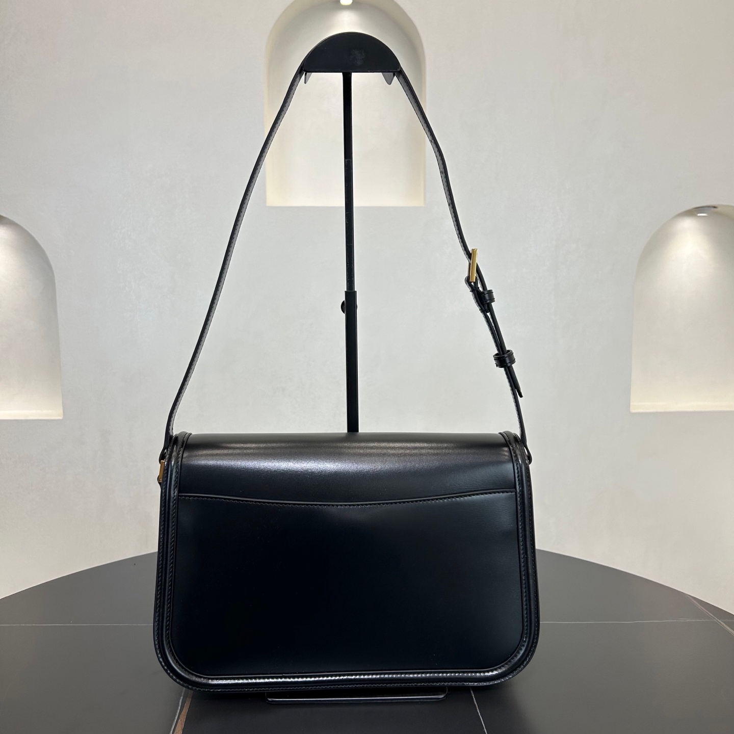 Yupoo  Saint Laurent Solferino Large Box Leather Black image 2