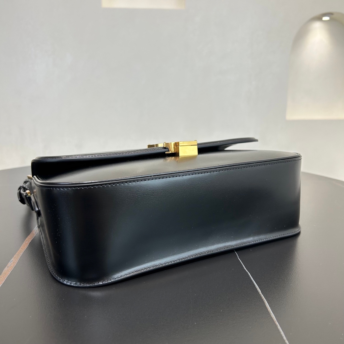 Yupoo  Saint Laurent Solferino Large Box Leather Black image 6