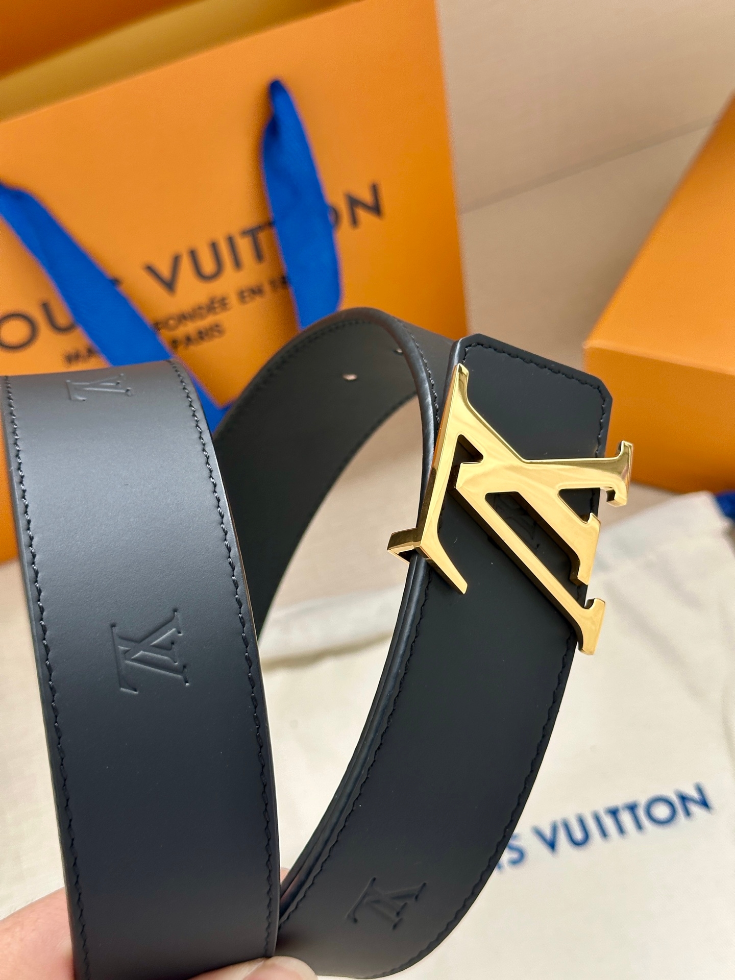 Lv Initiales Blason 40Mm Belt Yupoo Lv Belt image 6
