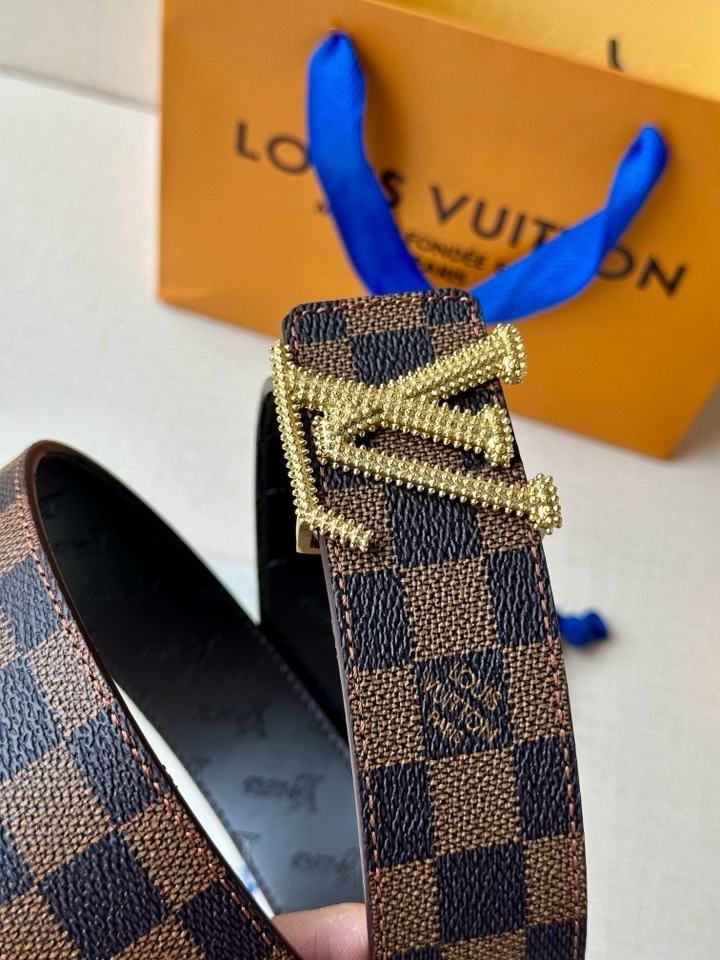 Lv Initiales Studs Reversible Belt 40Mm Yupoo Belt image 7