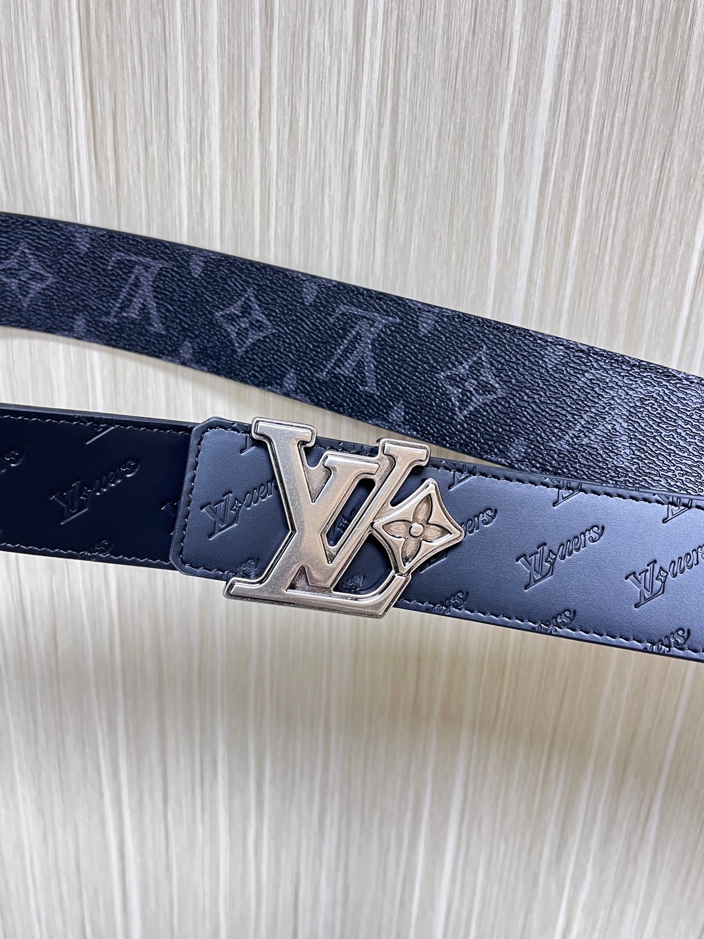 Lv Reversible Belt 40Mm Dual-Sided  Yupoo Lv Belt Black image 7