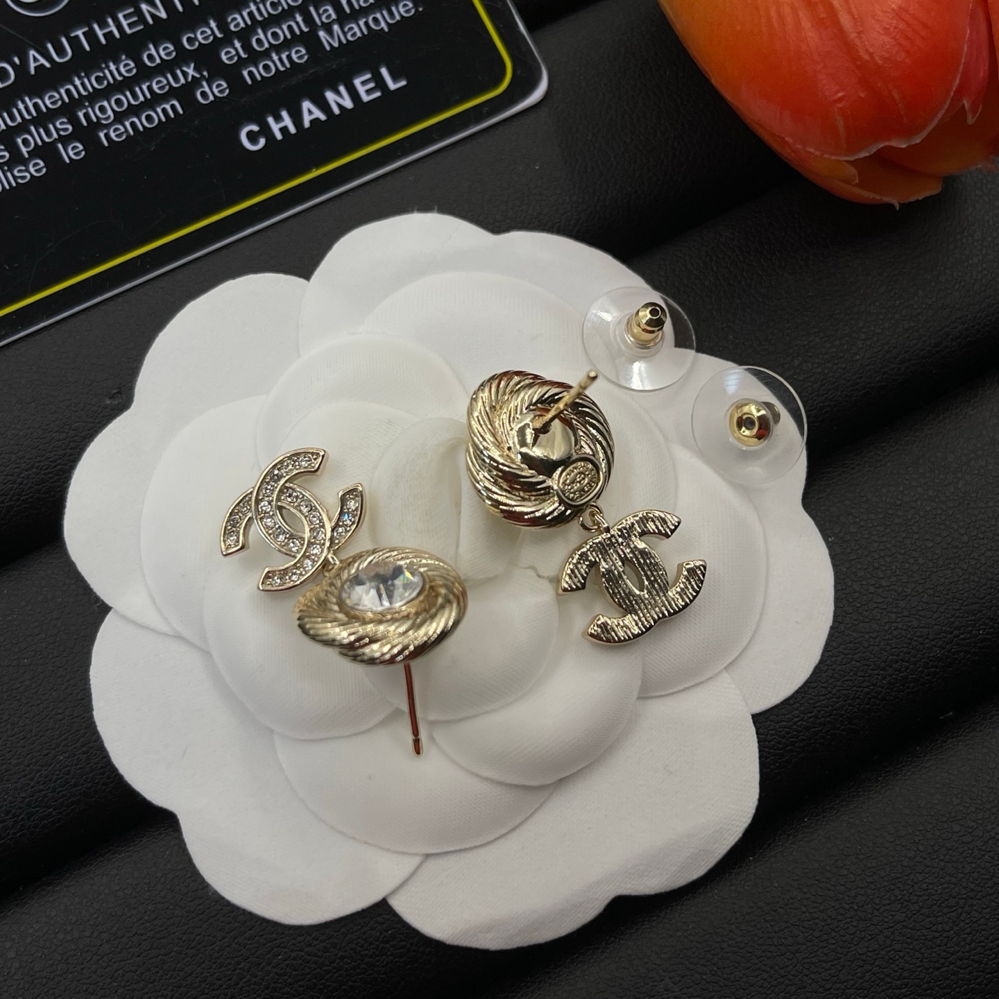 Chanel Stud Earrings Yupoo Jewelry image 5