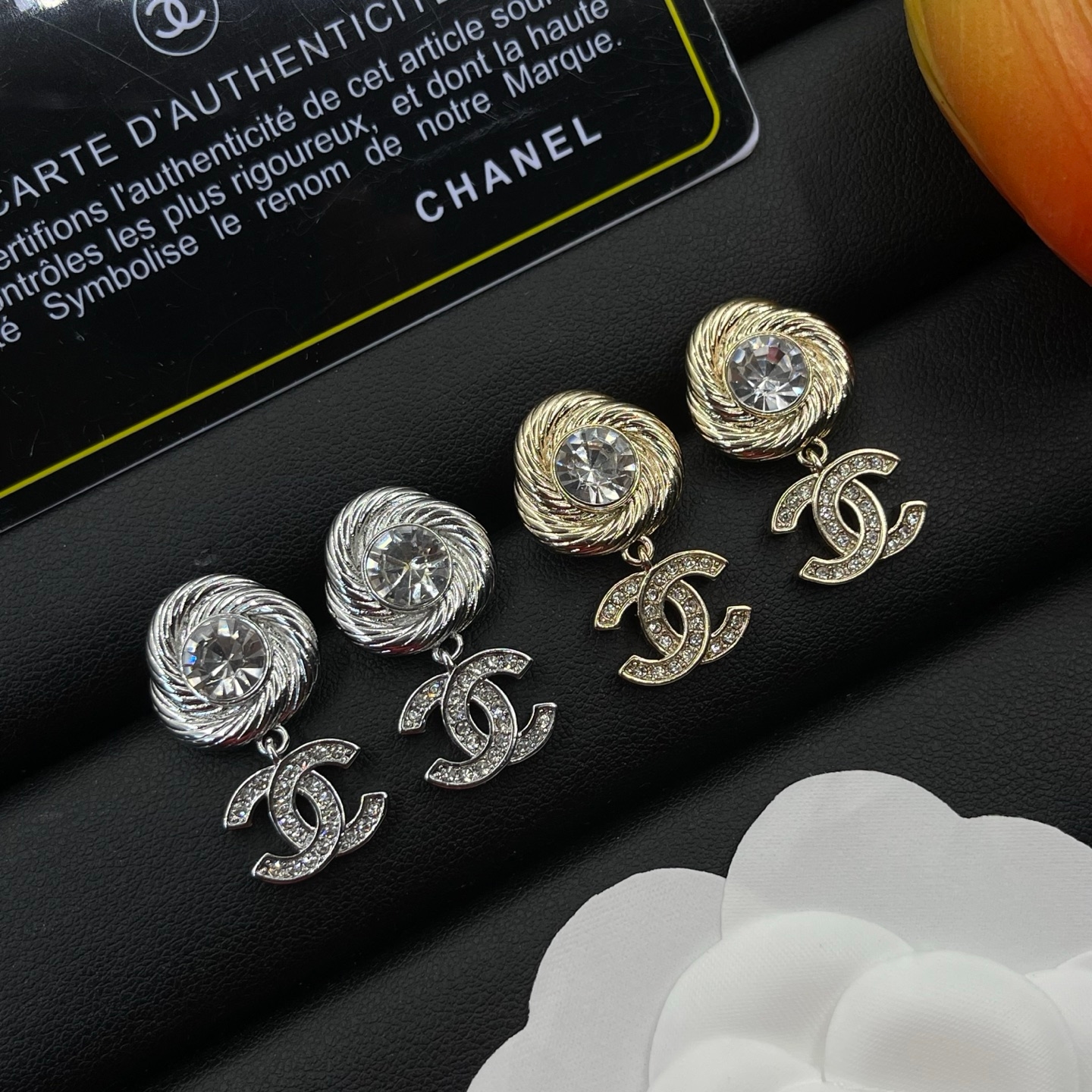 Chanel Stud Earrings Yupoo Jewelry image 7