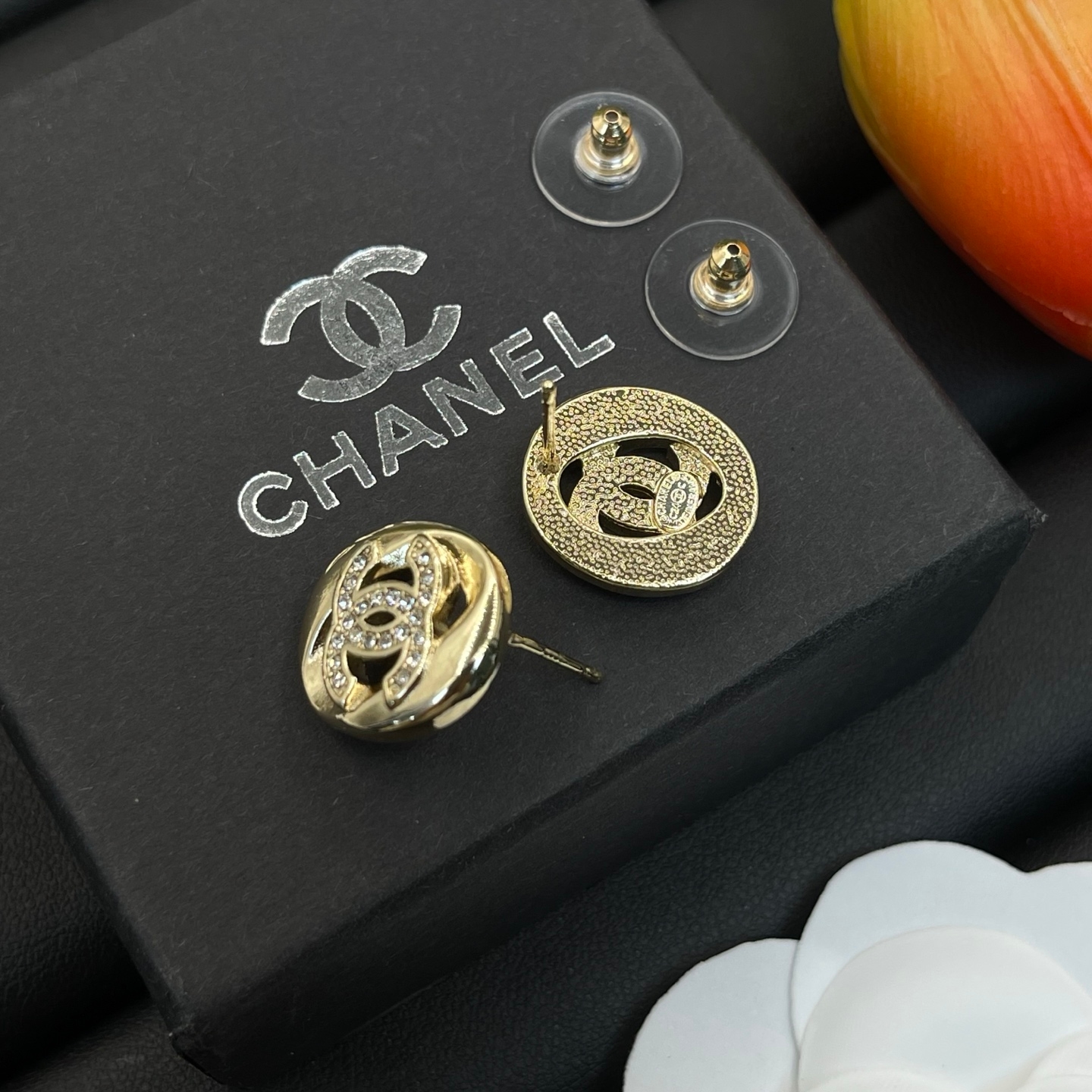 Chanel Stud Earrings Yupoo Jewelry Silver 003 image 5