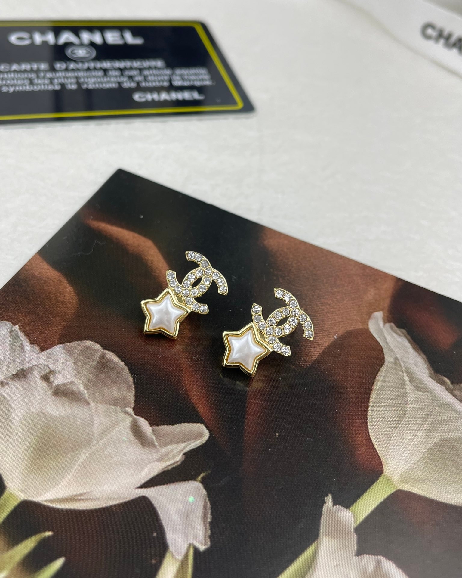 Chanel Double C Stud Earrings Yupoo Jewelry image 6