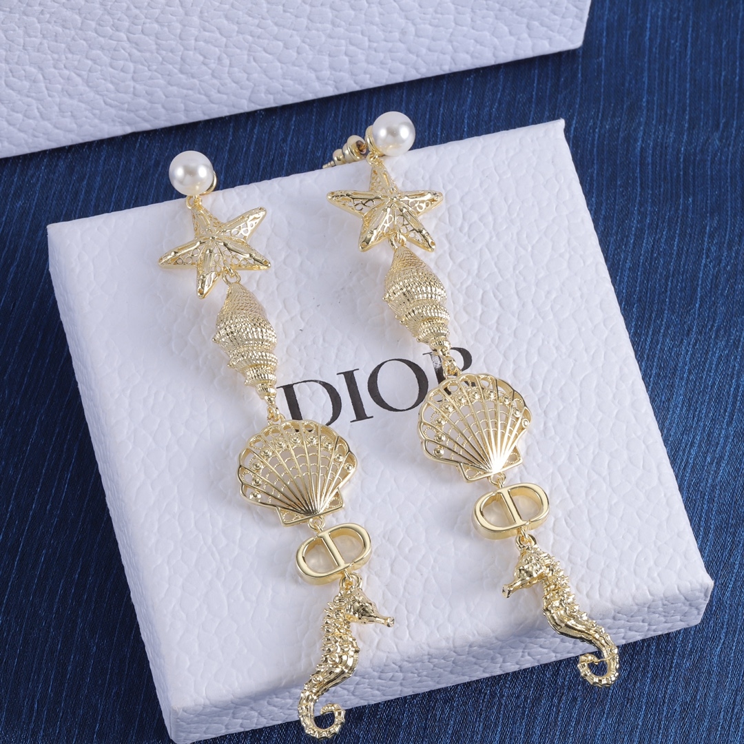 Dior Long  Stud Earrings Yupoo Jewelry image 4