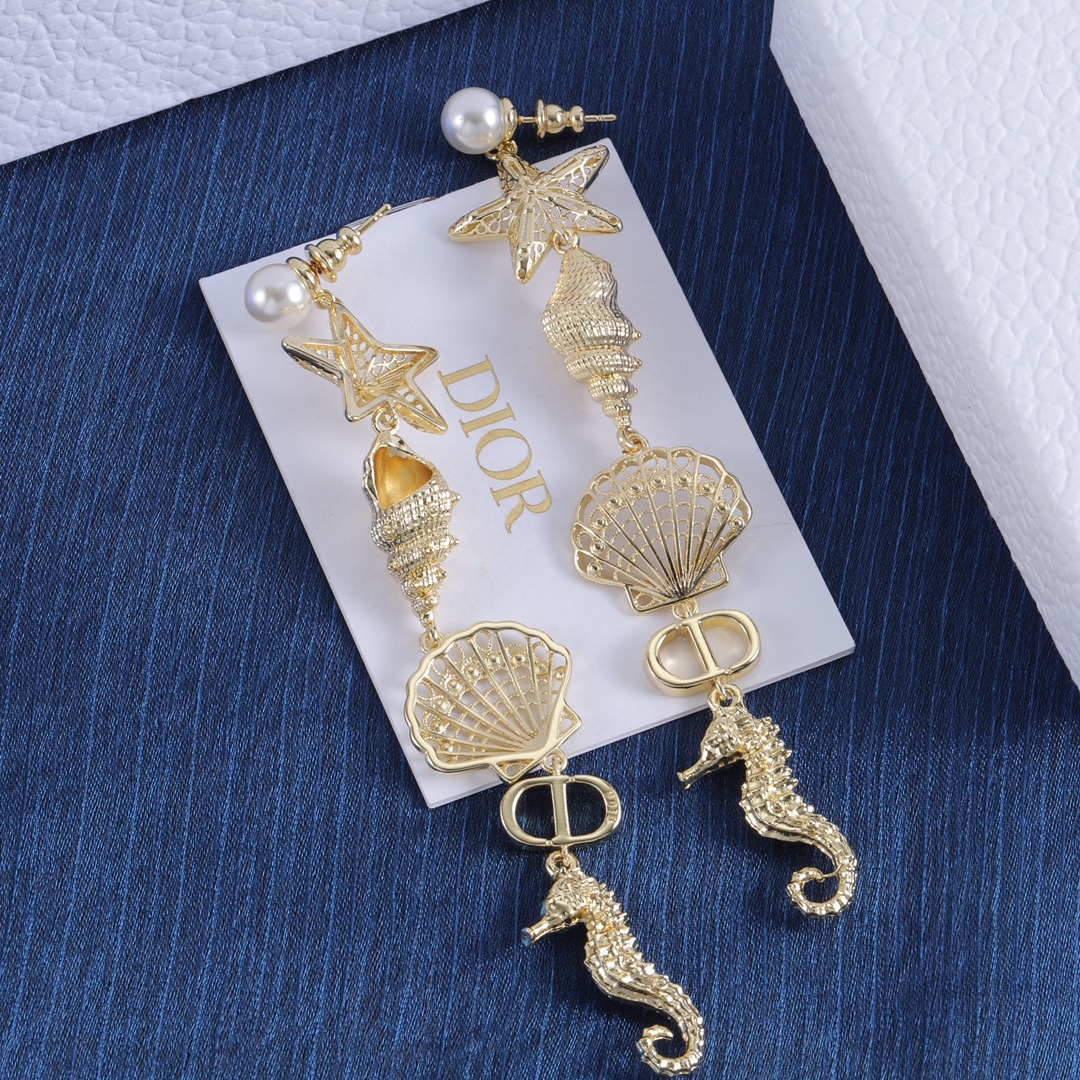 Dior Long  Stud Earrings Yupoo Jewelry image 5