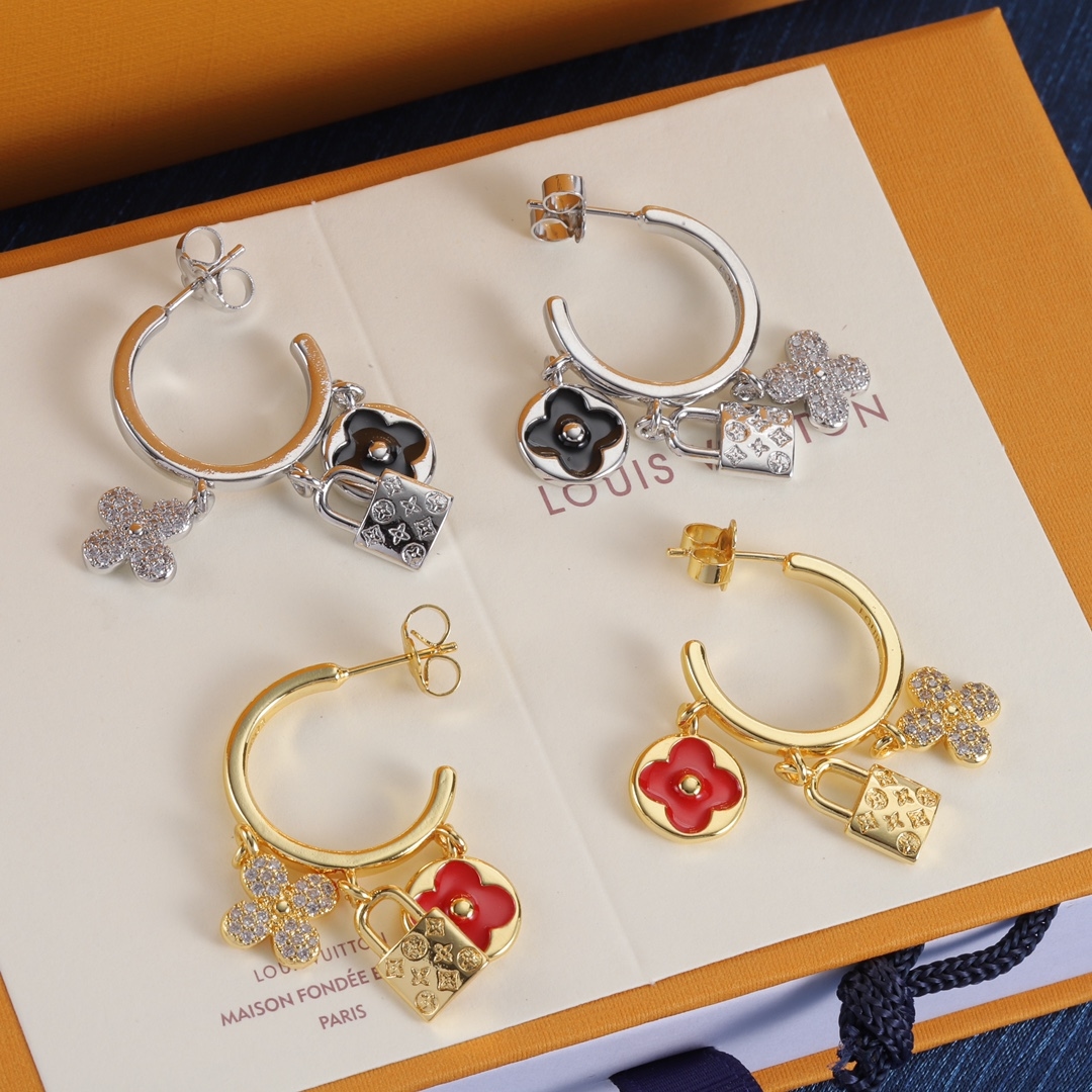 Louis Vuitton Stud Earrings Yupoo Lv Jewelry 2025 image 1