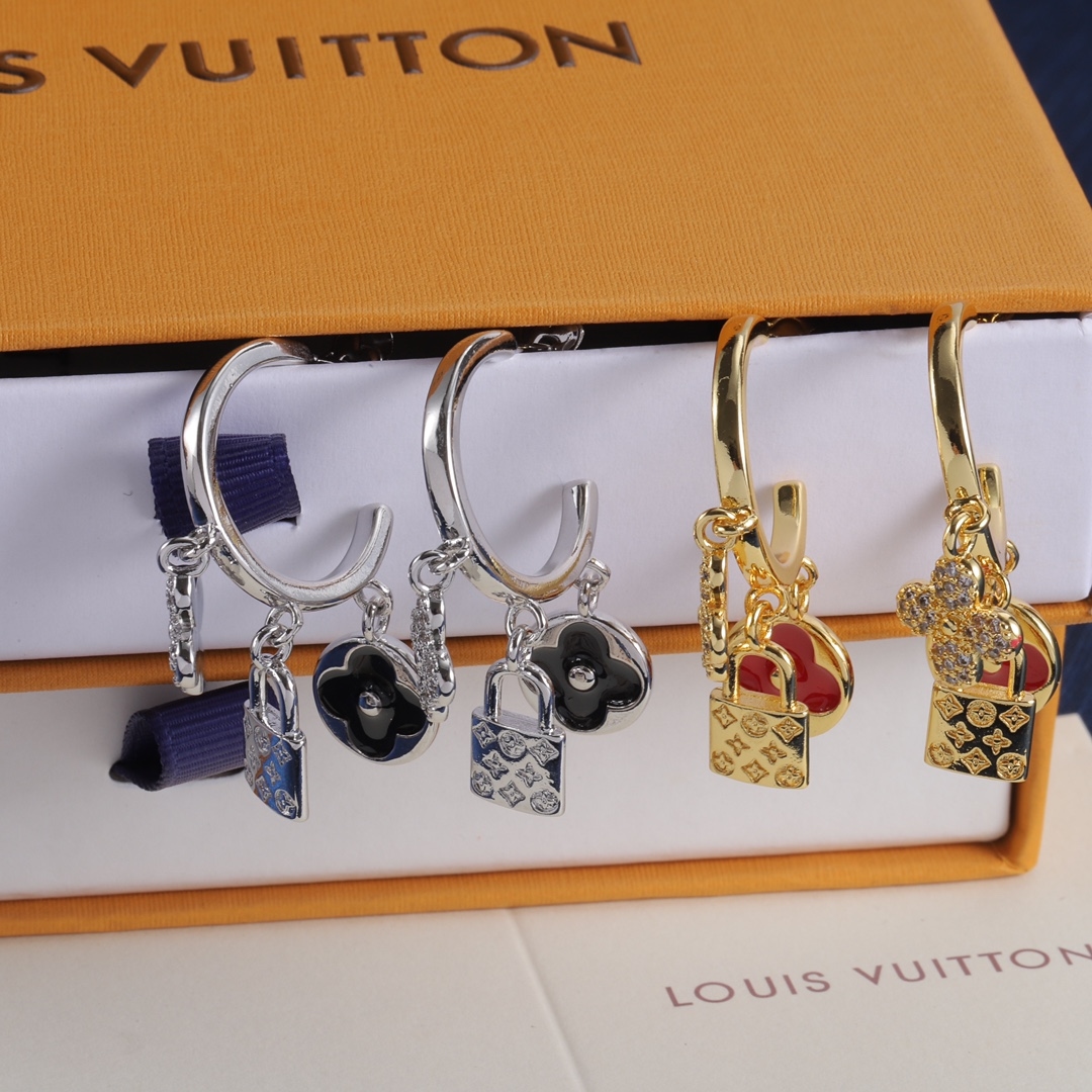 Louis Vuitton Stud Earrings Yupoo Lv Jewelry 2025 image 4