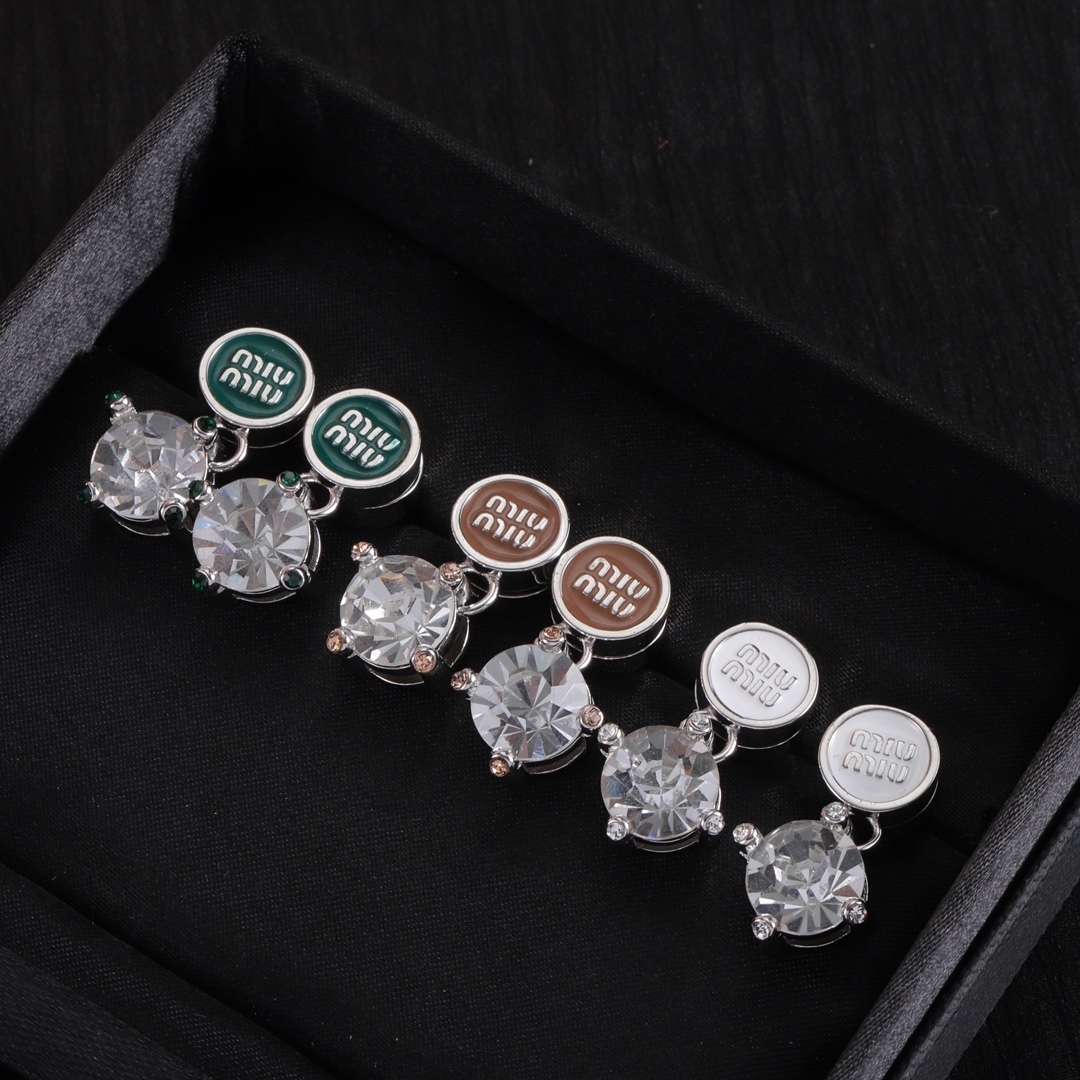 Miumiu Stud Earrings Yupoo Lv Jewelry image 1