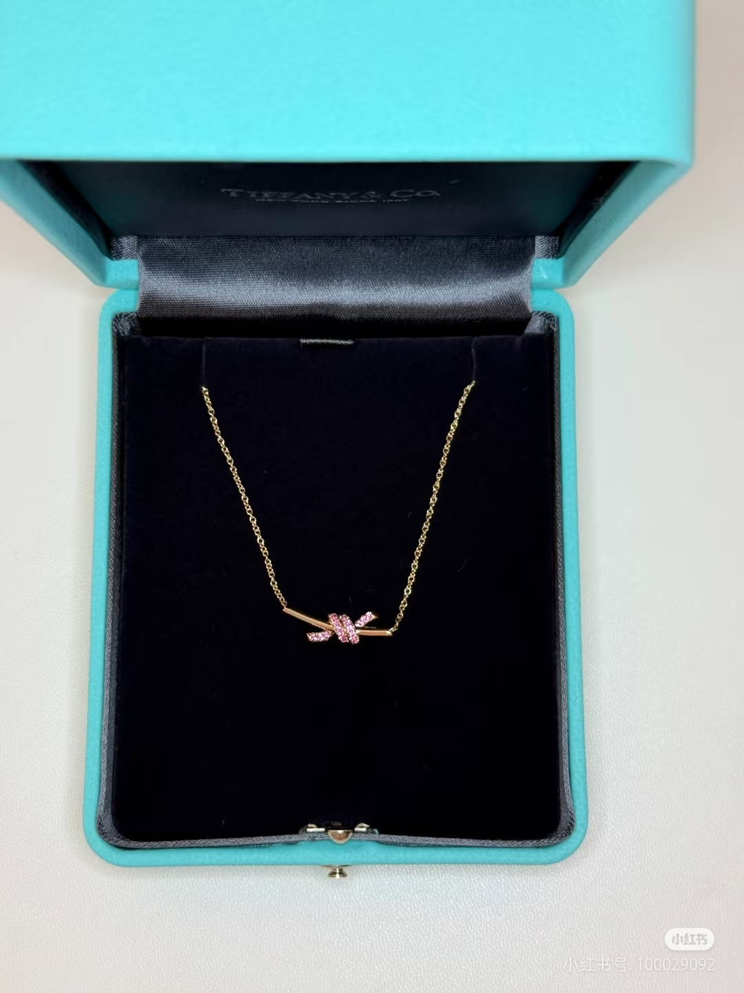 Tiffanys new knot mini Necklace Yupoo Jewelry image 9
