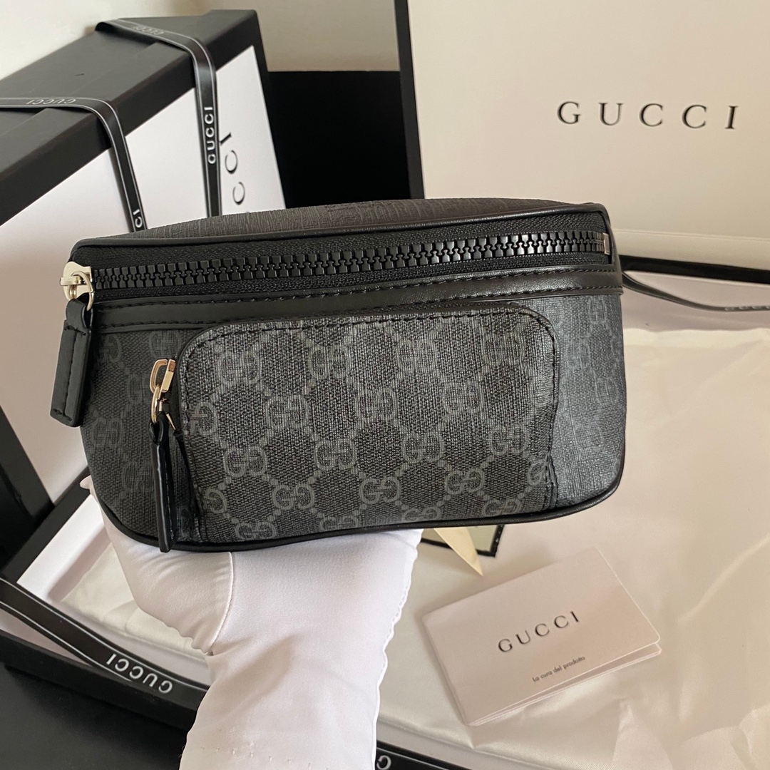 Yupoo Gucci Bags Gg Waist Bag Chest Pack Black 450946 image 2