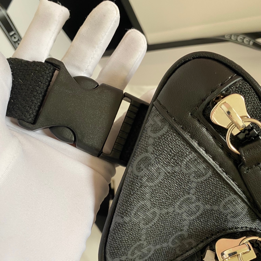 Yupoo Gucci Bags Gg Waist Bag Chest Pack Black 450946 image 4