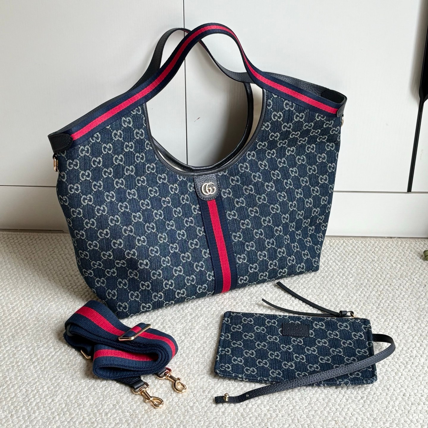 Yupoo Gucci Large Gg Tote Shoulder Wallet Bag  60X47X16Cm image 10