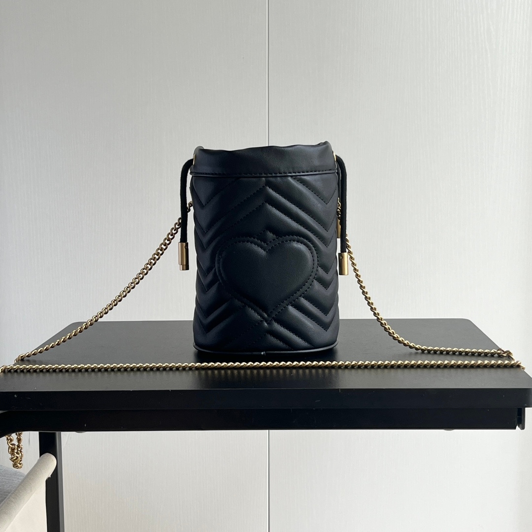 Yupoo Gucci Cowhide Black Crossbody Bag Best Quality - 575163 image 4