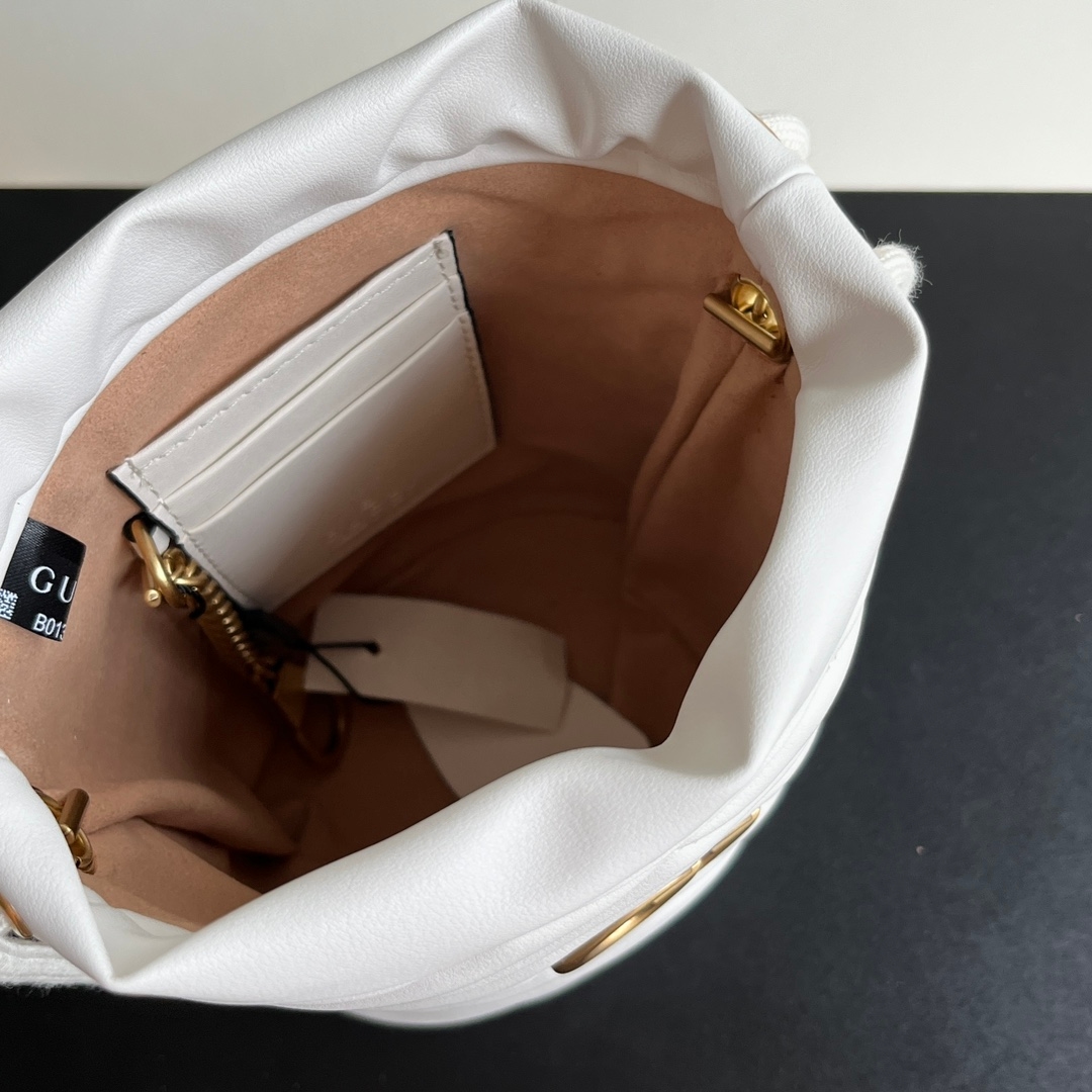 Yupoo Gucci Cowhide White Crossbody Bag Best Quality - 575163 image 7
