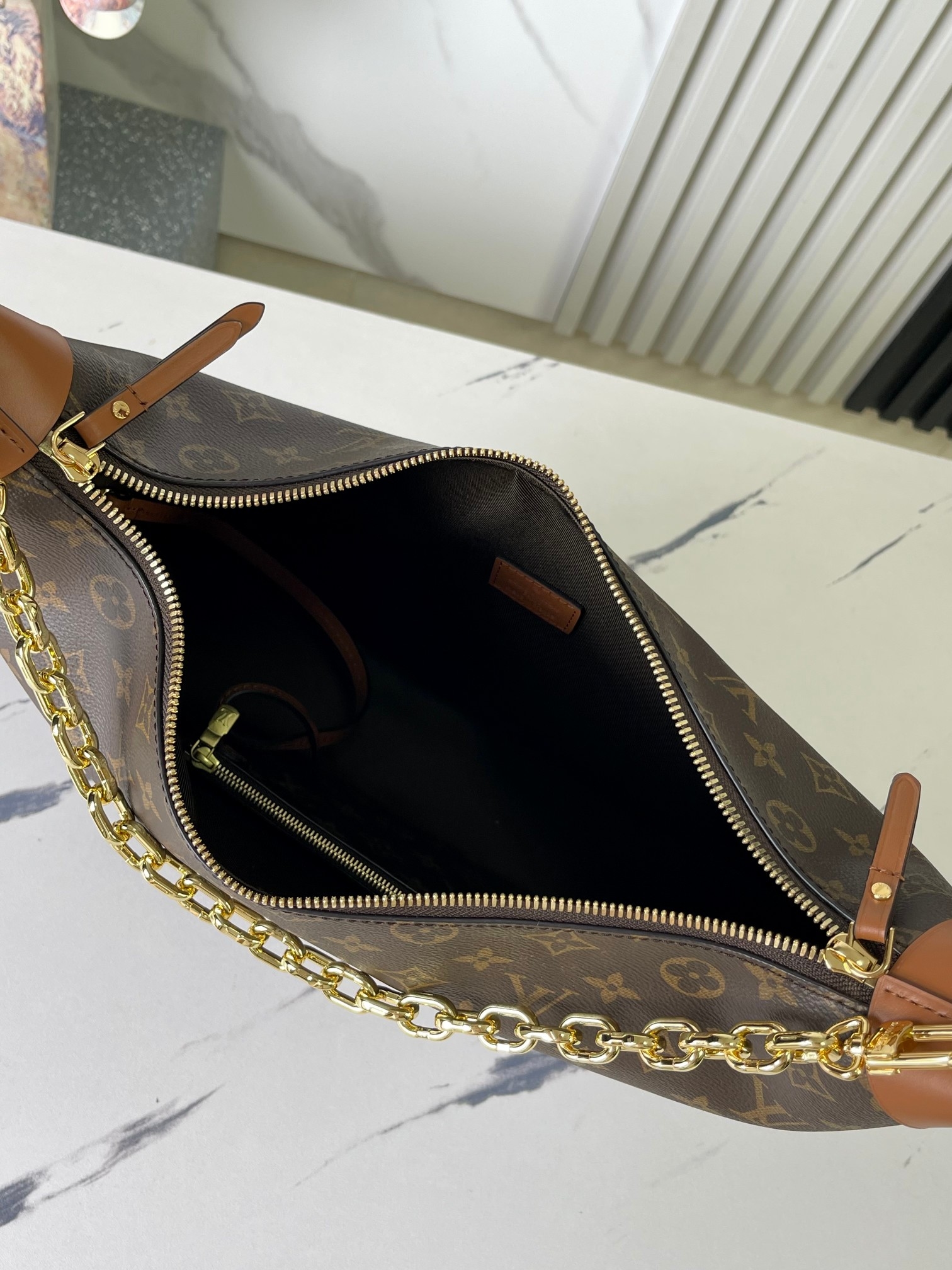 Yupoo bags: LV Marel Moon Bag - Vintage Monogram & Yellow Accents 🌙 image 8
