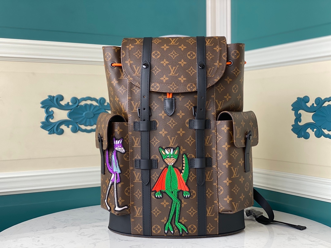 Yupoo bags: NIGO × LV Backpack M43735 - Rugged Monogram Style 🎒 image 1