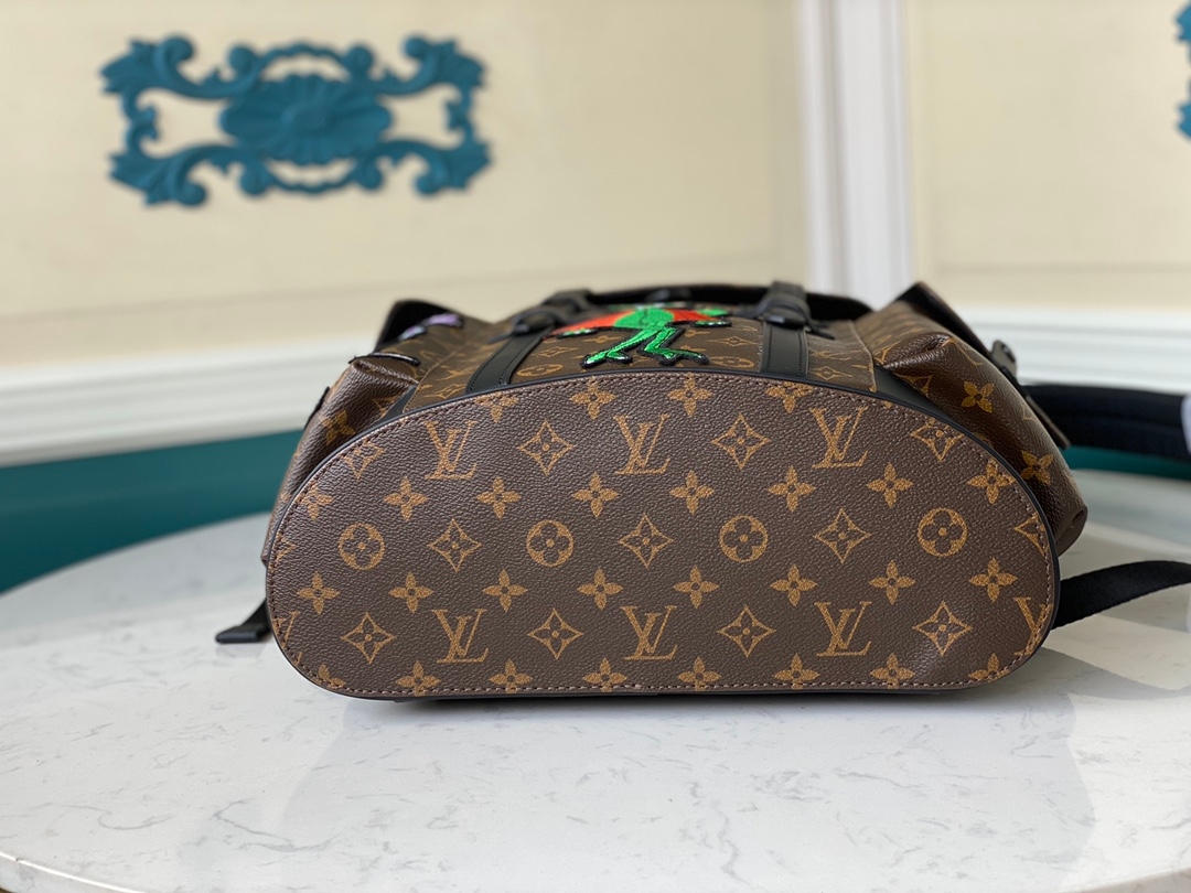 Yupoo bags: NIGO × LV Backpack M43735 - Rugged Monogram Style 🎒 image 6