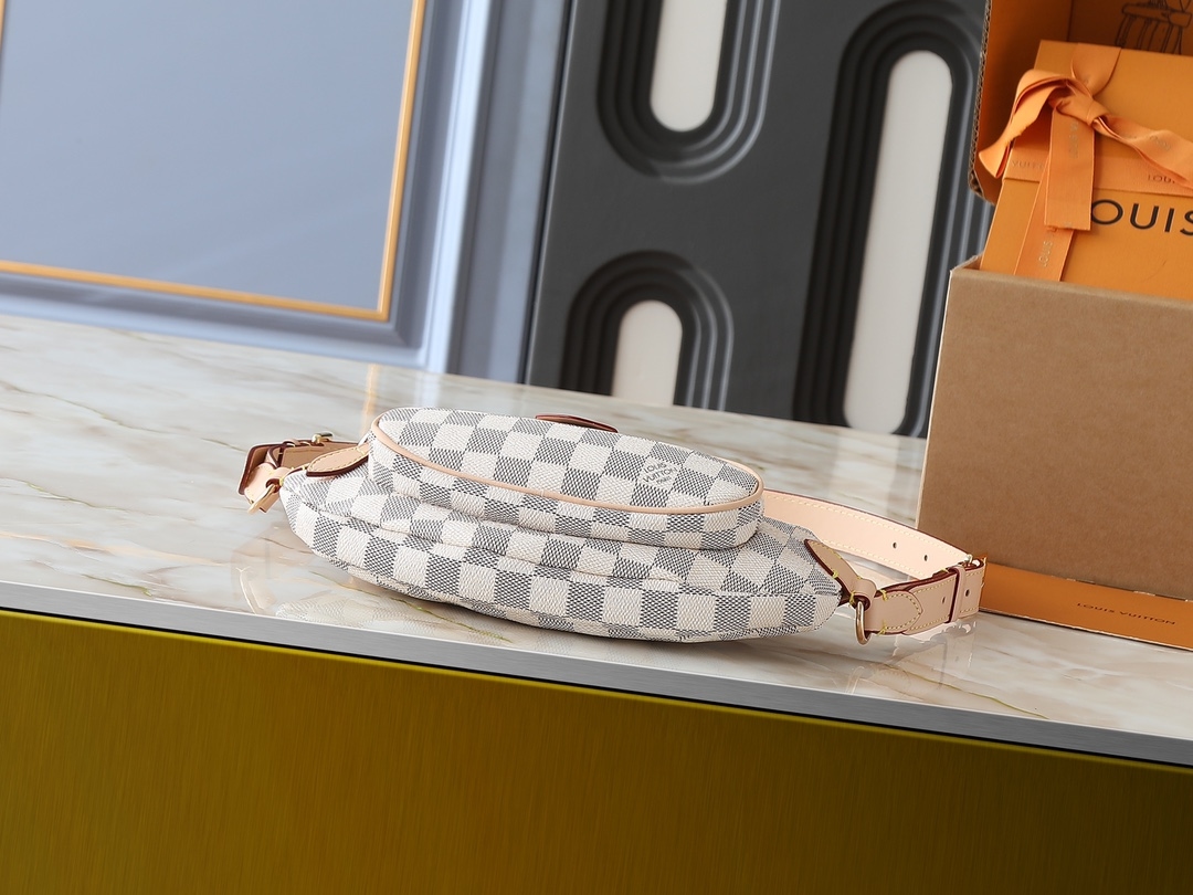 Yupoo Lv Keepit Damier Azur Waist Bag M14806 image 4