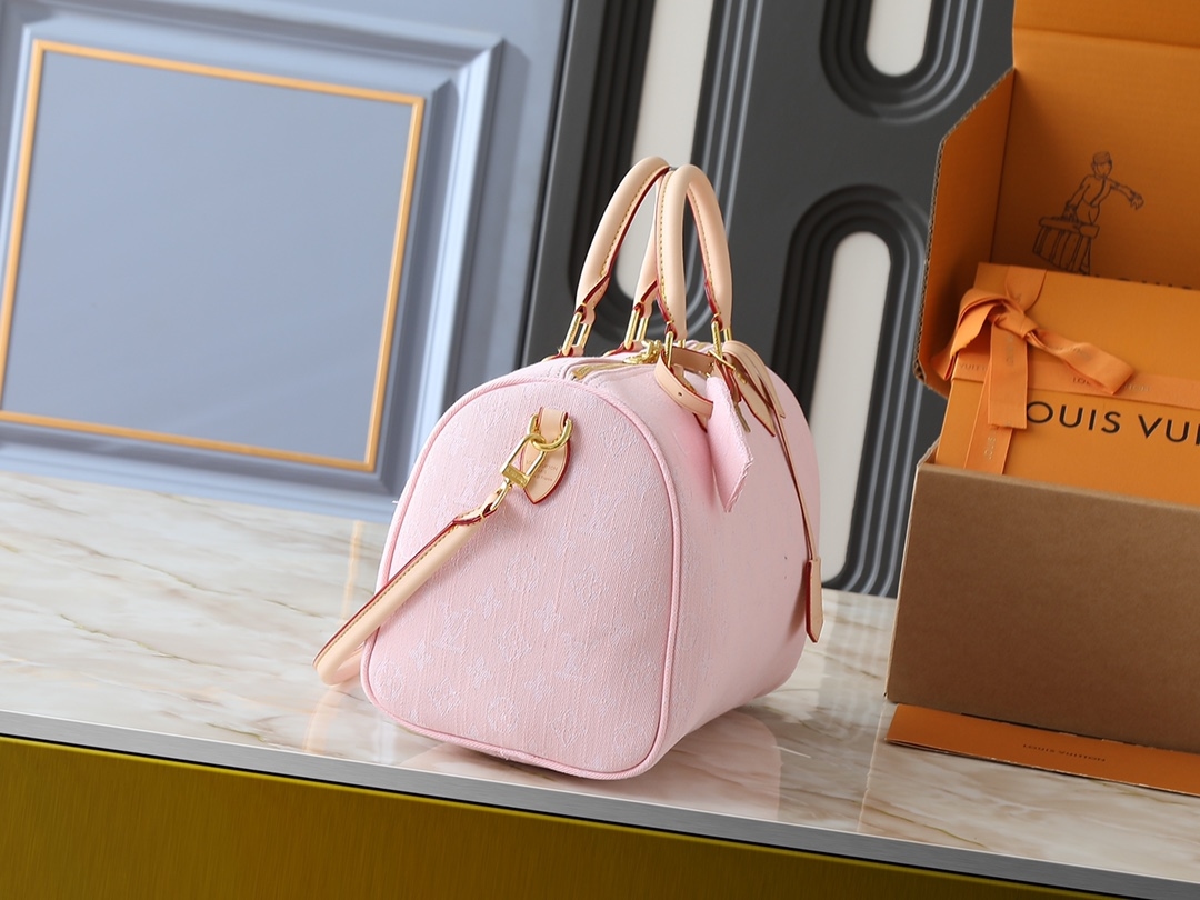 Yupoo Lv Speedy Soft 30 Monogram Denim Yupoo Bags M13344 image 2