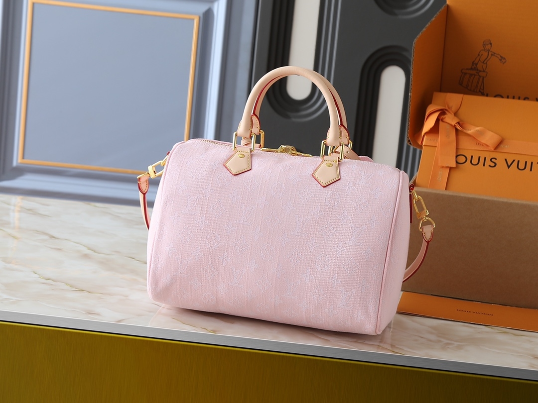 Yupoo Lv Speedy Soft 30 Monogram Denim Yupoo Bags M13344 image 3