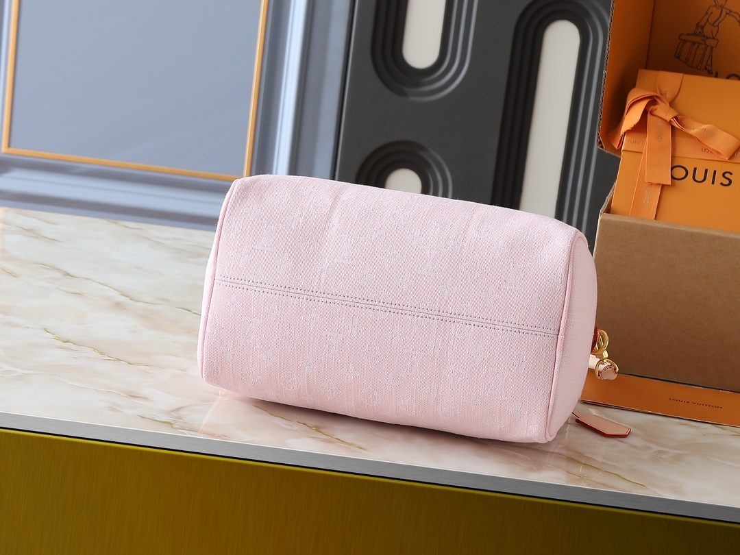 Yupoo Lv Speedy Soft 30 Monogram Denim Yupoo Bags M13344 image 4