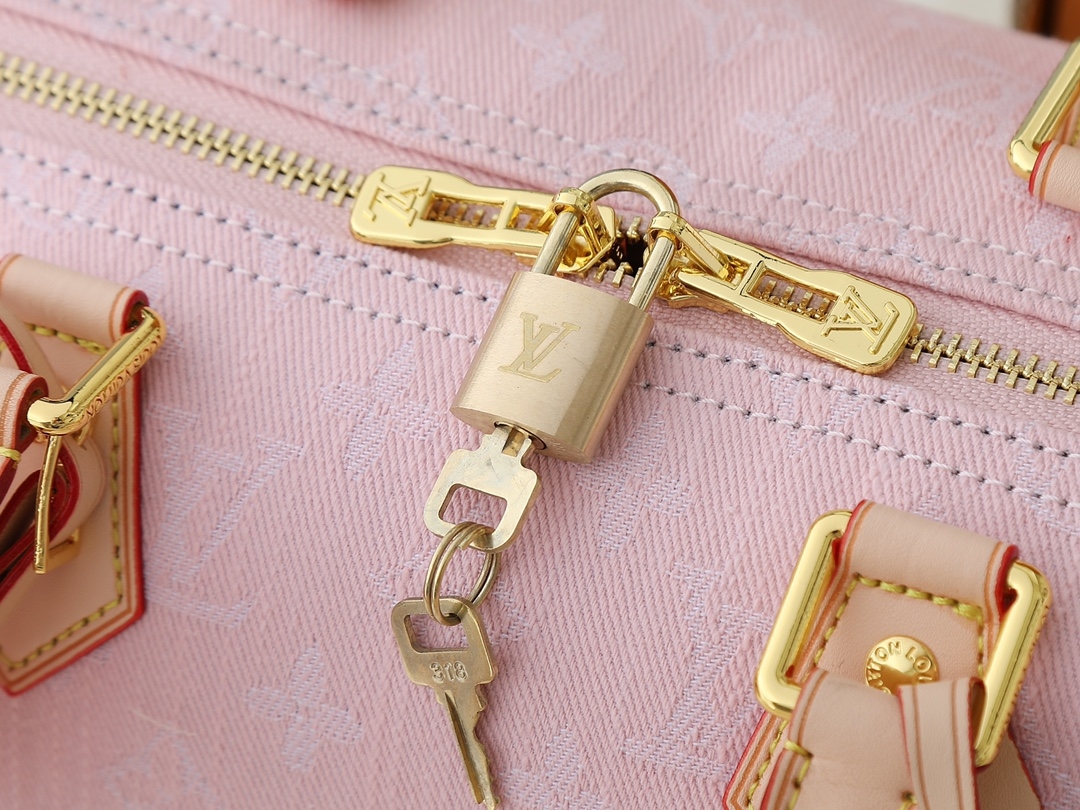 Yupoo Lv Speedy Soft 30 Monogram Denim Yupoo Bags M13344 image 5