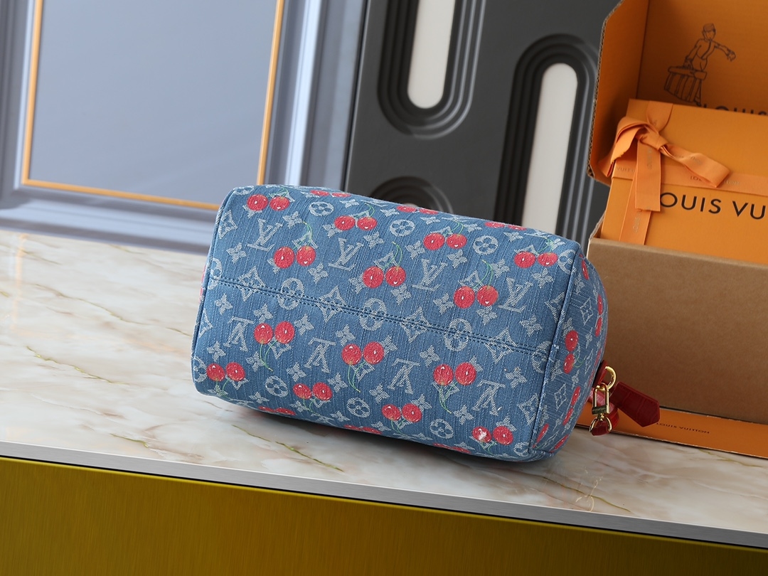 Yupoo Lv Speedy Soft 30 Monogram Denim Yupoo Bags N87627 image 4