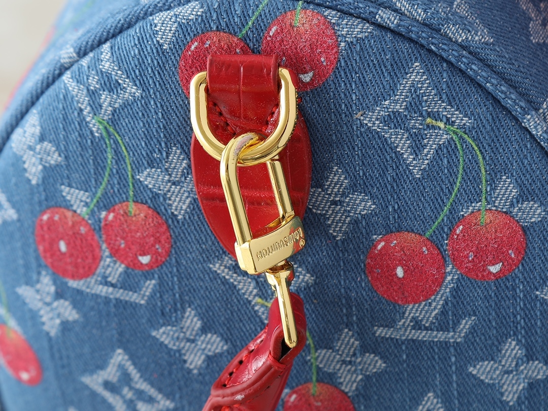 Yupoo Lv Speedy Soft 30 Monogram Denim Yupoo Bags N87627 image 7