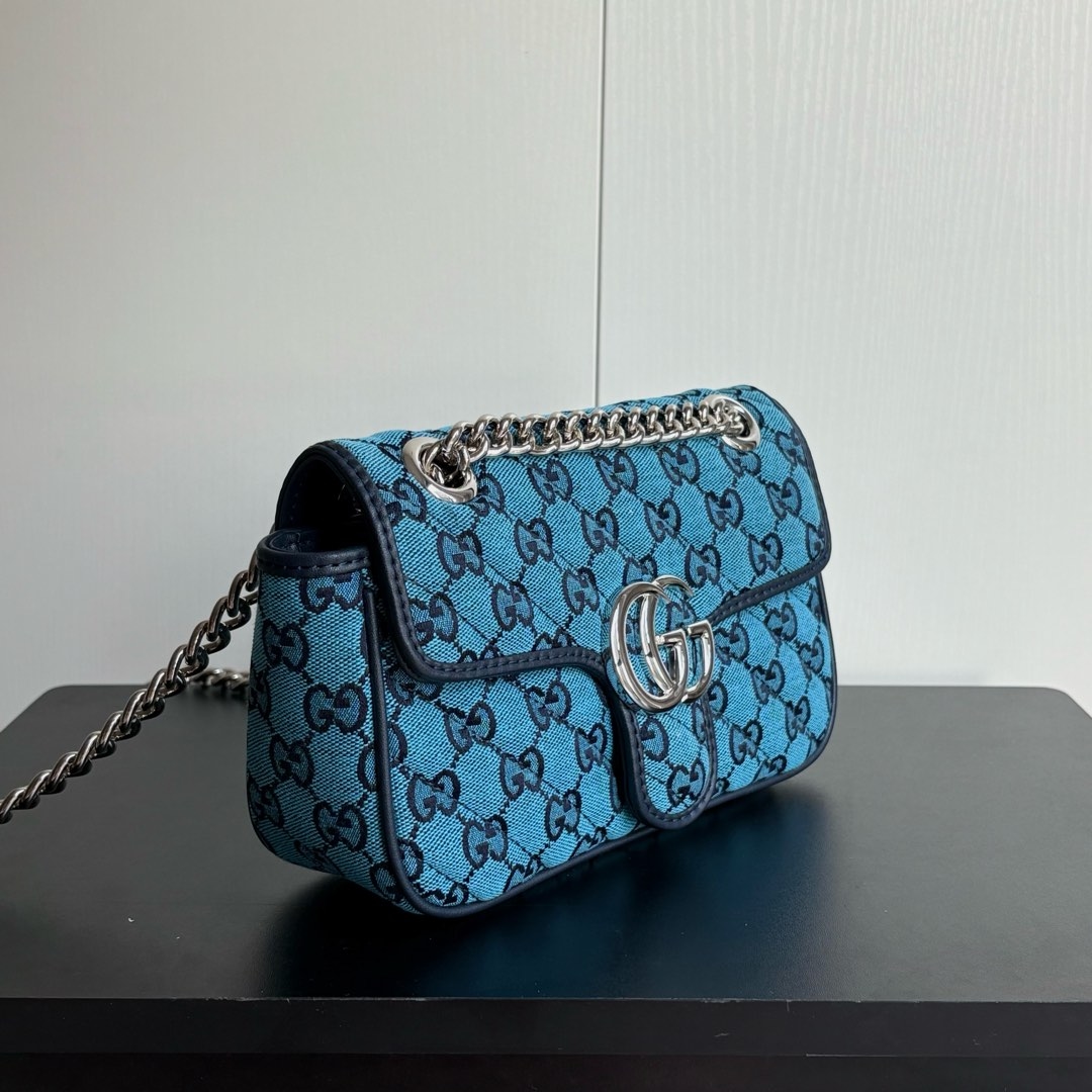 Yupoo Lv Colorblock Gg Marmont Mini Bag - 22Cm🌸 image 2