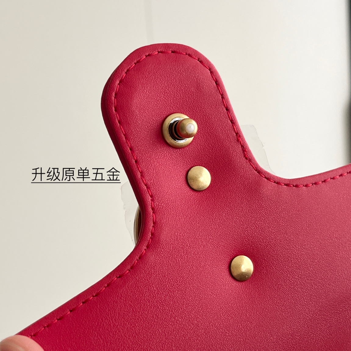 Yupoo Lv Upgraded Gg Marmont Mini Bag In Red ❤️ image 7