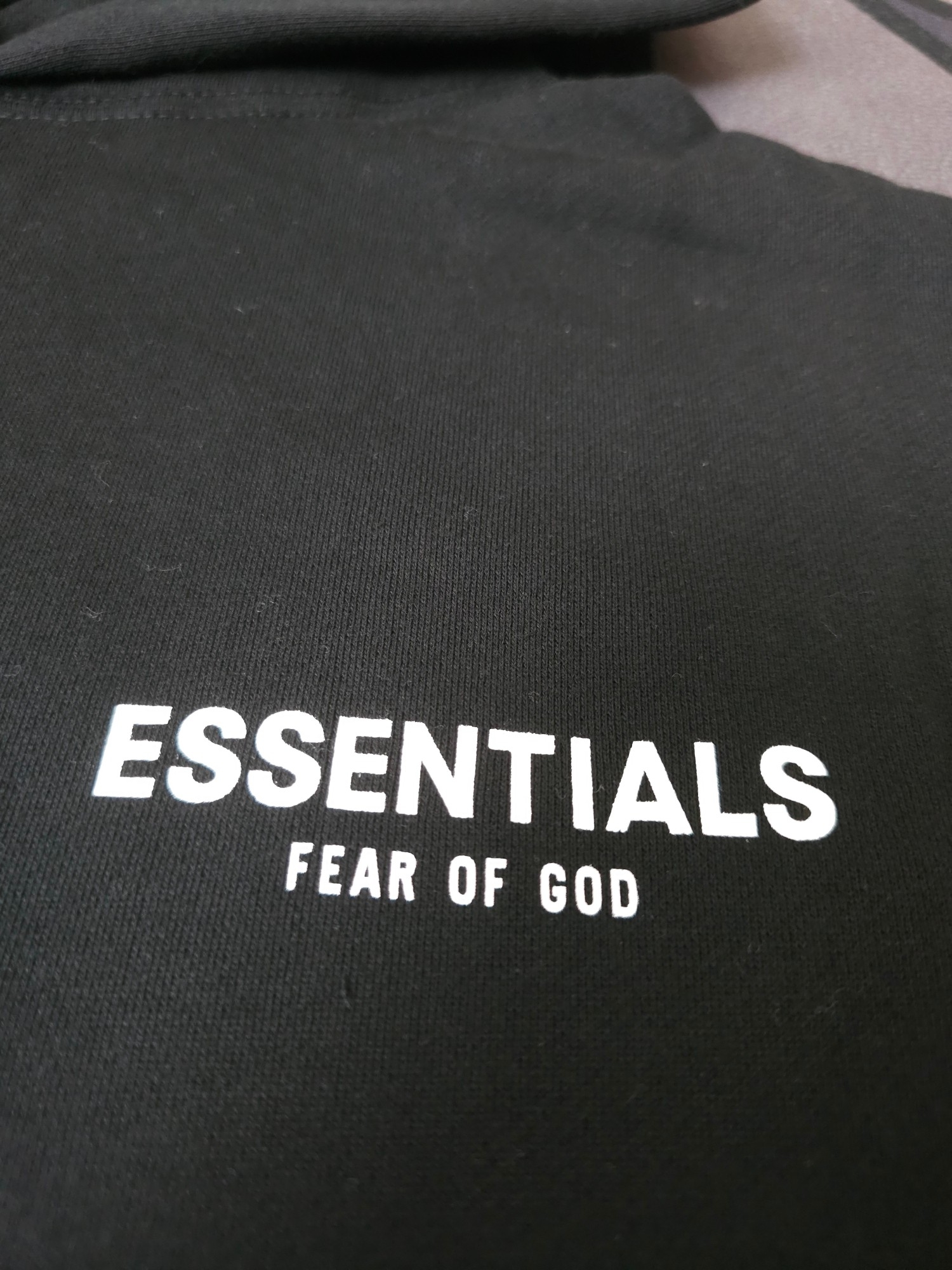 Yupoo Fog Essentials Pullover Hoodie Black image 3