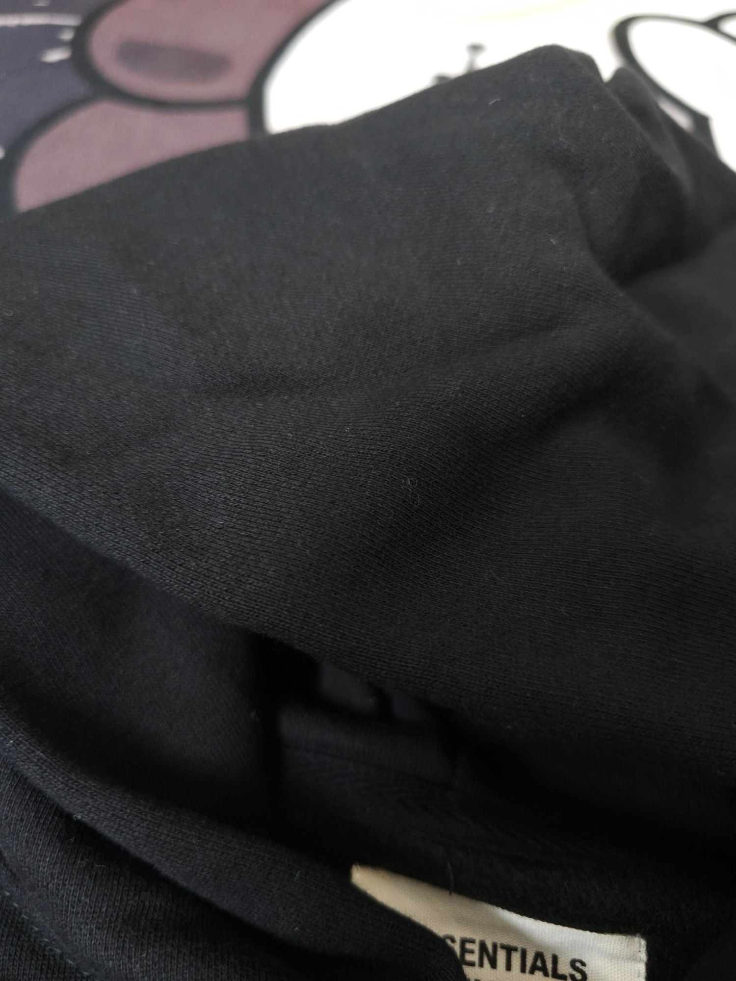 Yupoo Fog Essentials Pullover Hoodie Black image 5