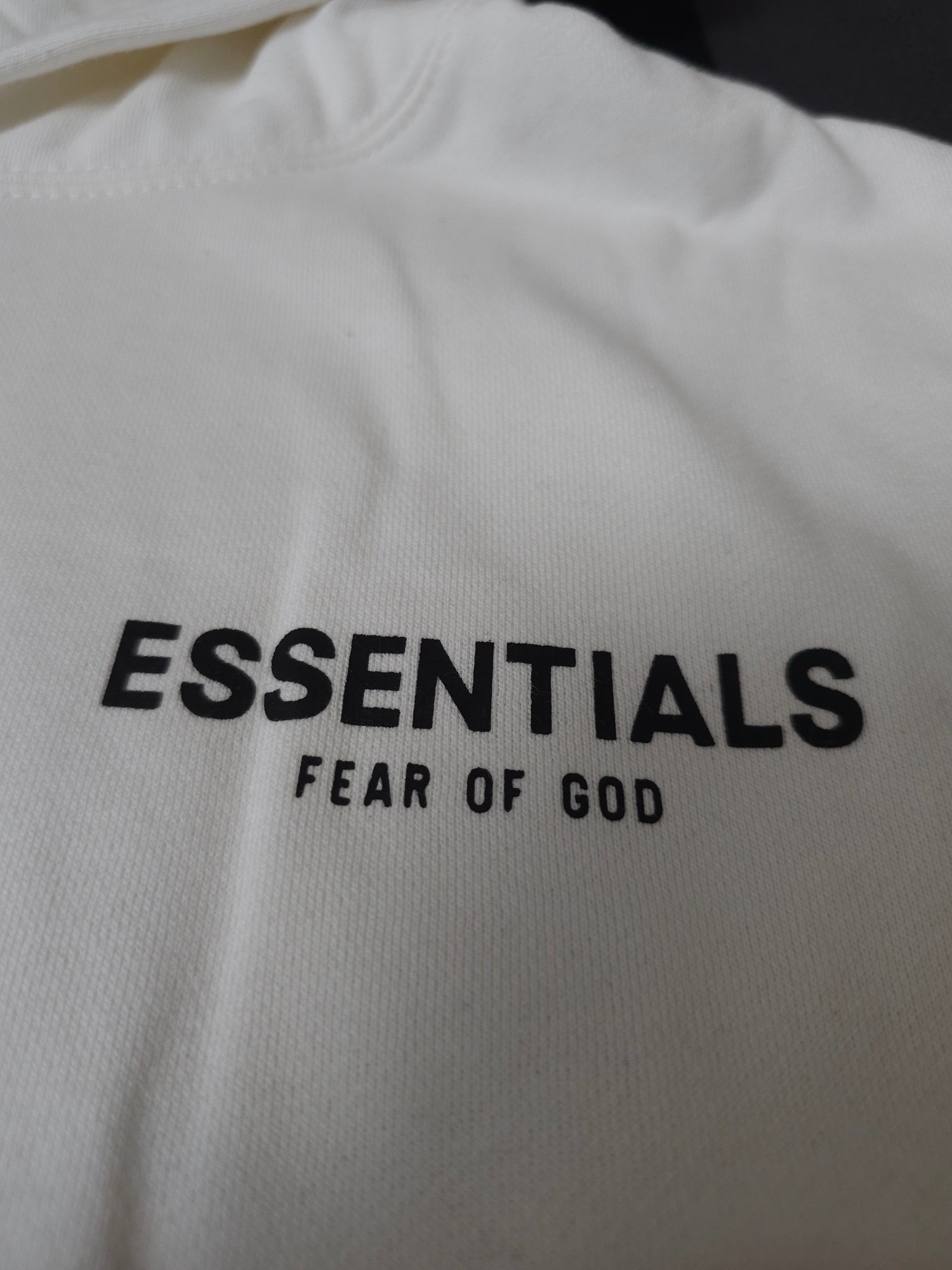 Yupoo Fog Essentials Pullover Hoodie White image 3