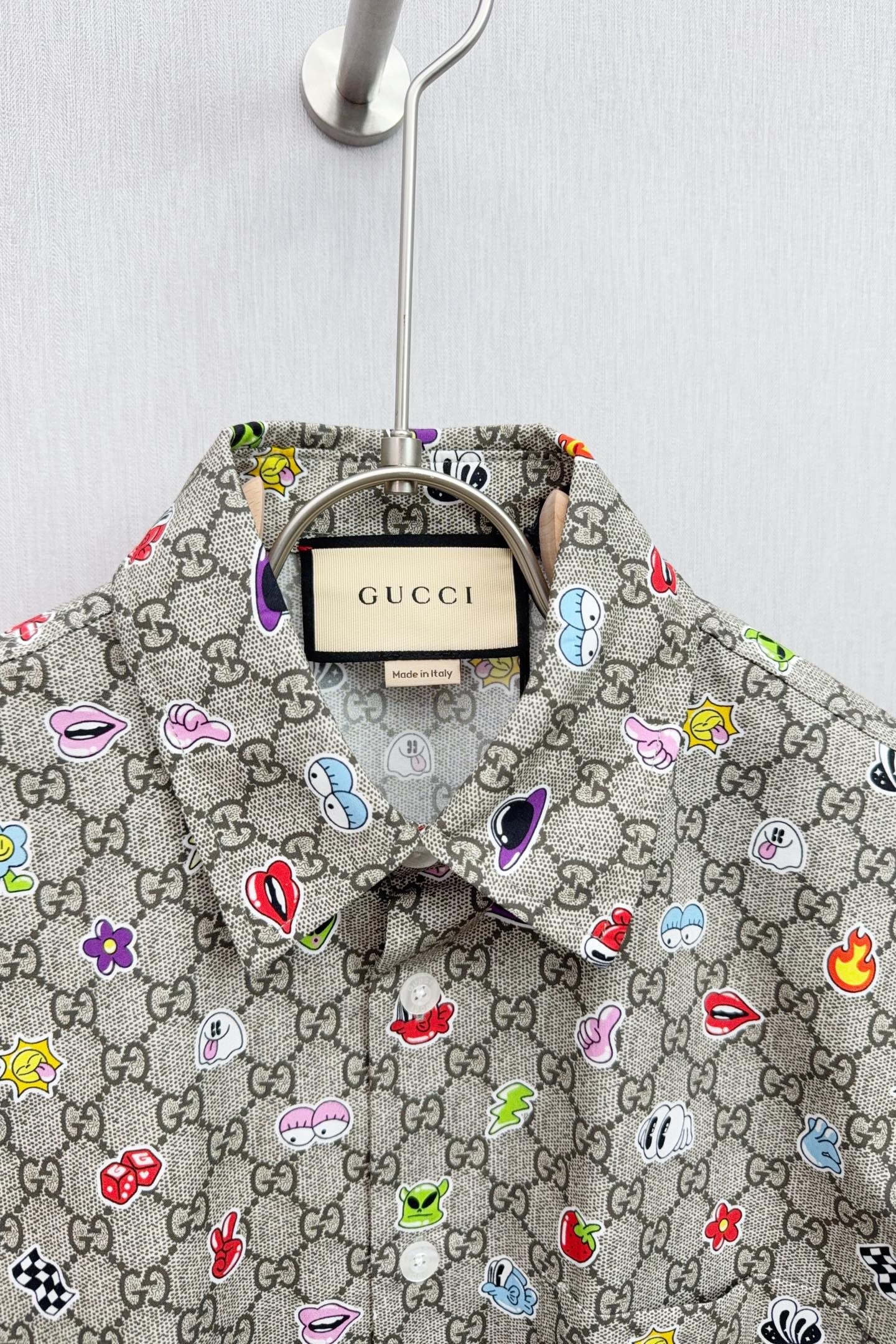 Gucci P230 M944 - 2024Ss Gg Print Shirt 👔 image 4