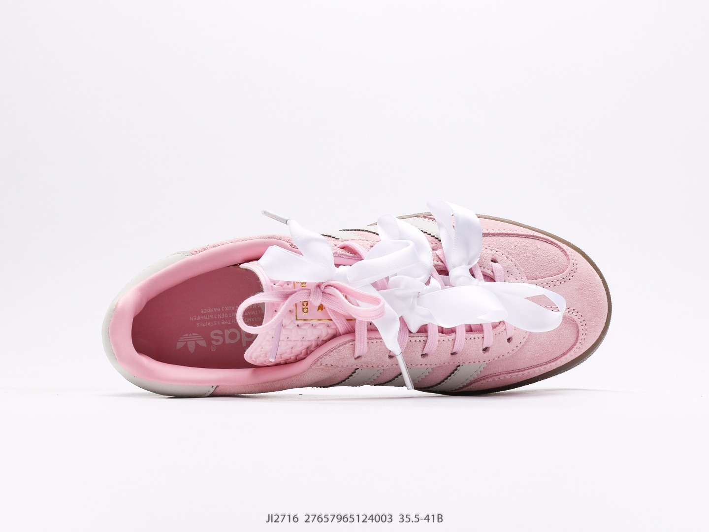 adidas Originals GAZELLE INDOOR W - Women's Low-Top Sneakers (Pink) image 3