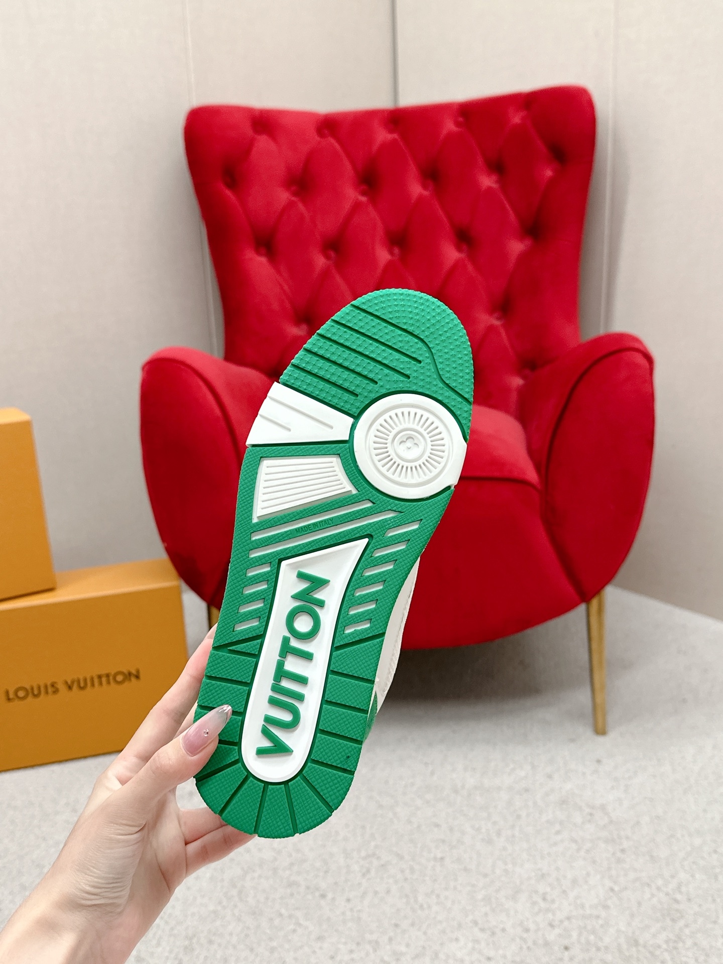 Yupoo shoes: Louis Vuitton LV Trainer Sneakers - Virgil Abloh Inspired image 9
